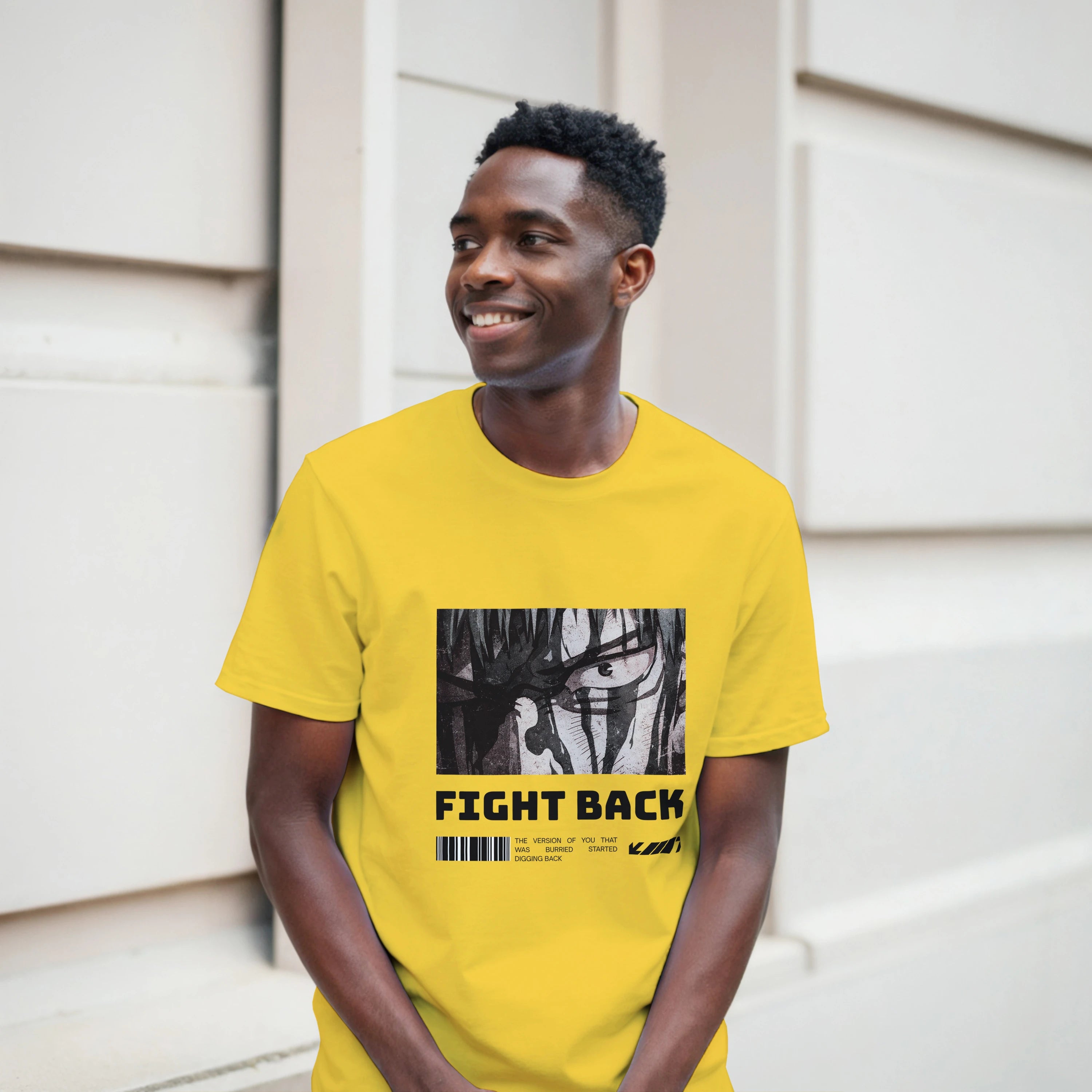 Fight Back - Light: Unisex Crewneck Tee