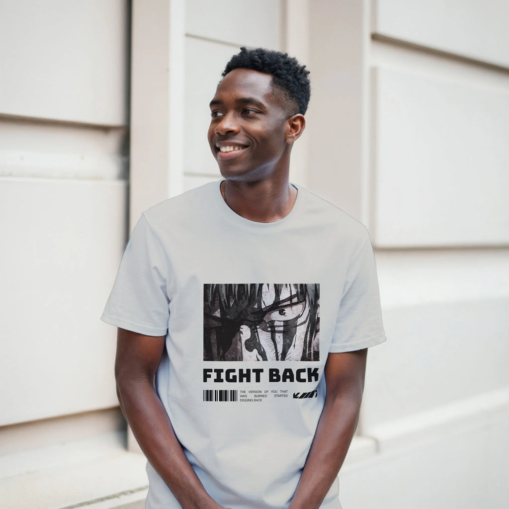 Fight Back - Light: Unisex Crewneck Tee