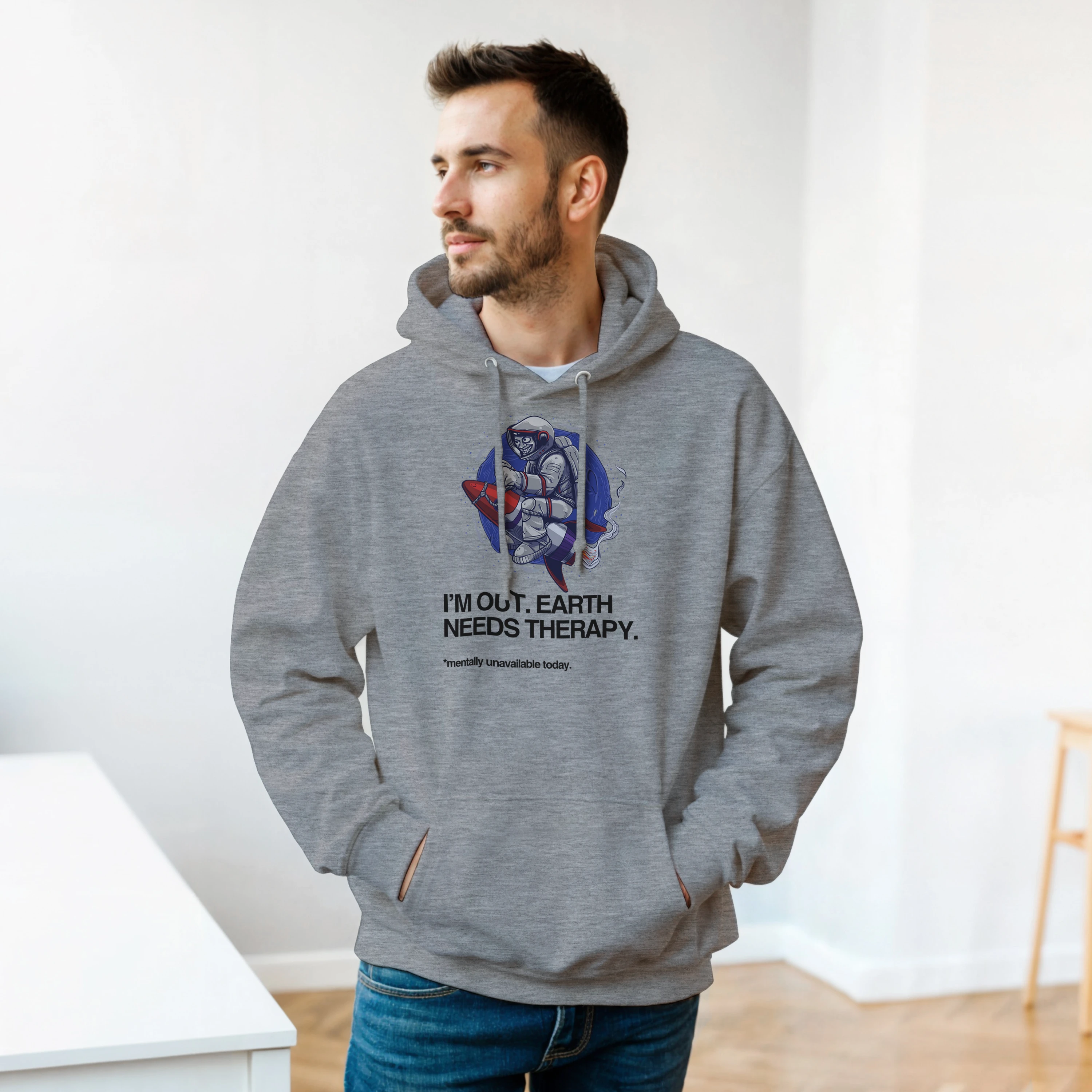 I'm Out: Unisex Pullover Hoodie