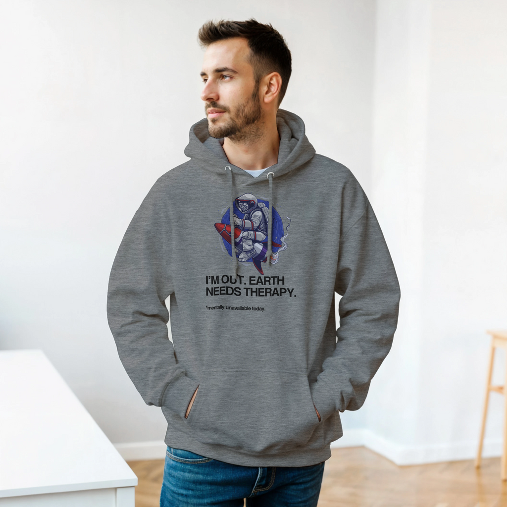 I'm Out: Unisex Pullover Hoodie