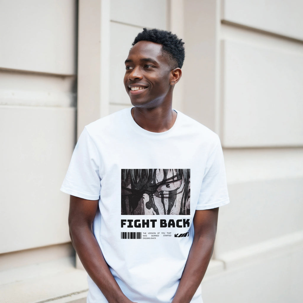 Fight Back - Light: Unisex Crewneck Tee
