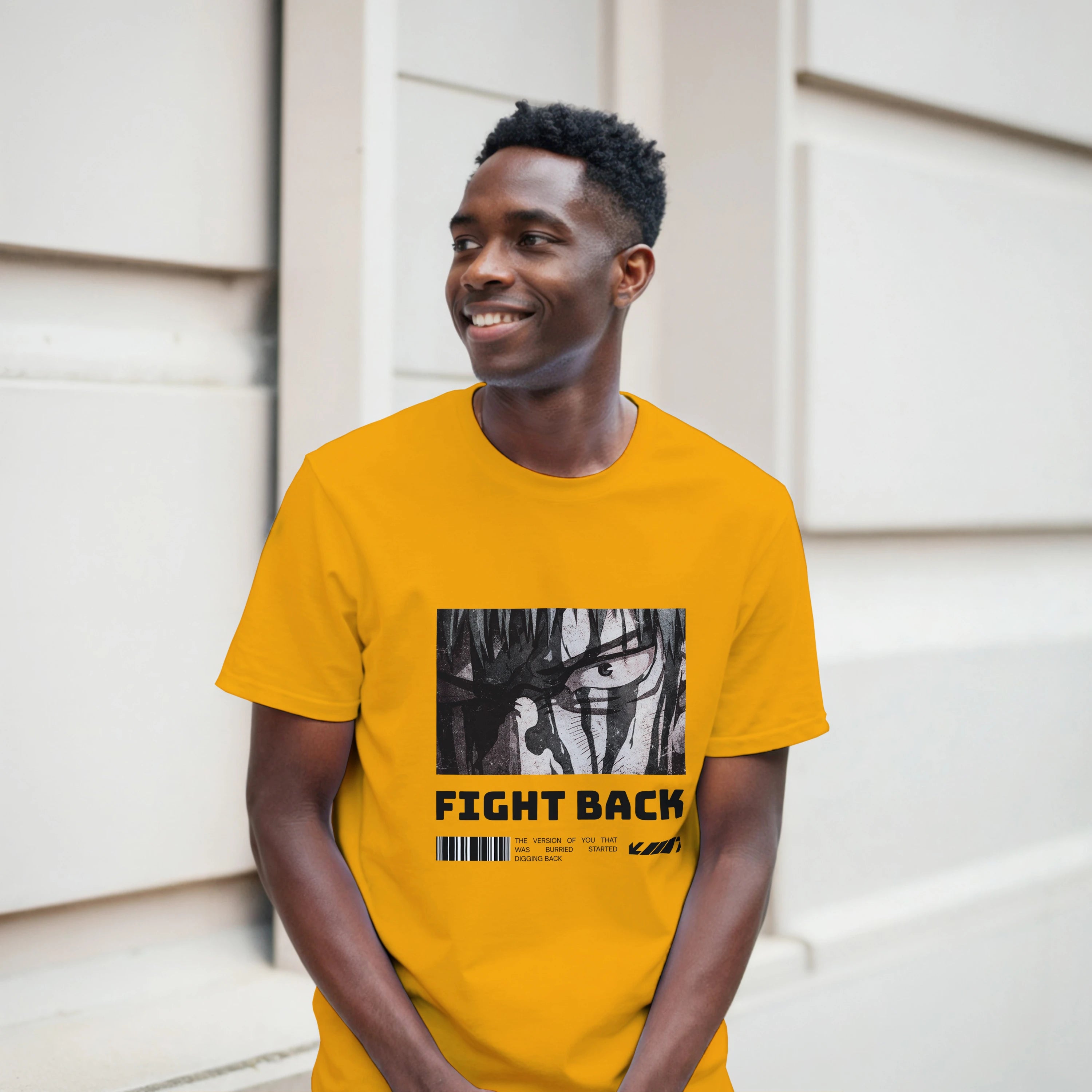 Fight Back - Light: Unisex Crewneck Tee