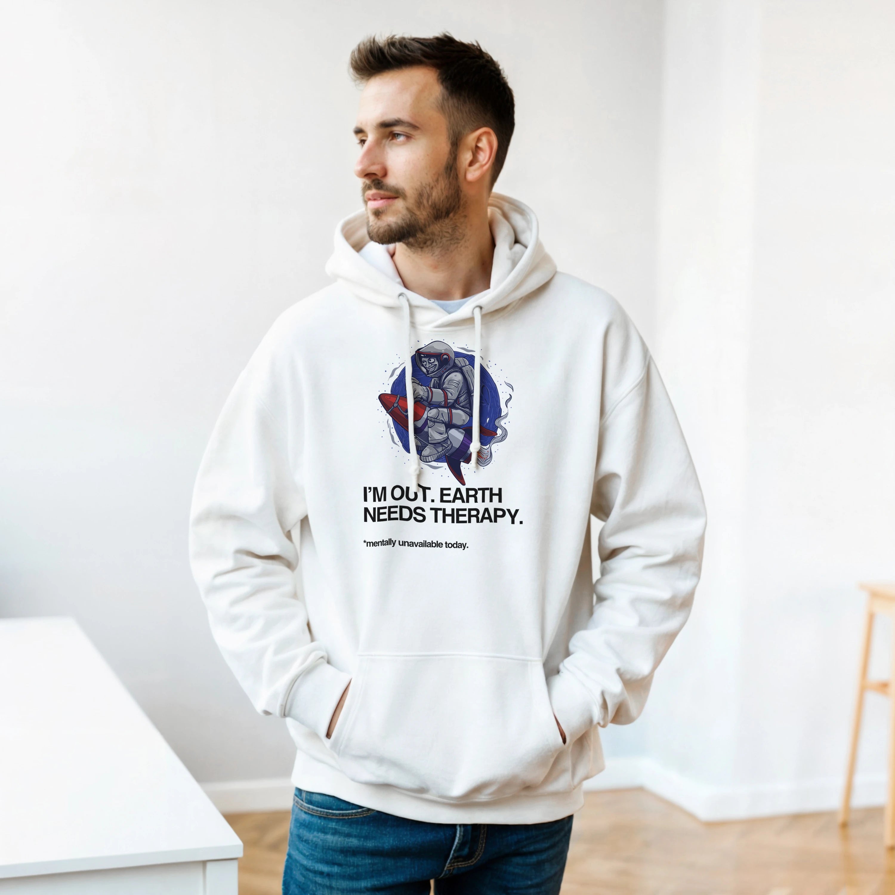 I'm Out: Unisex Pullover Hoodie