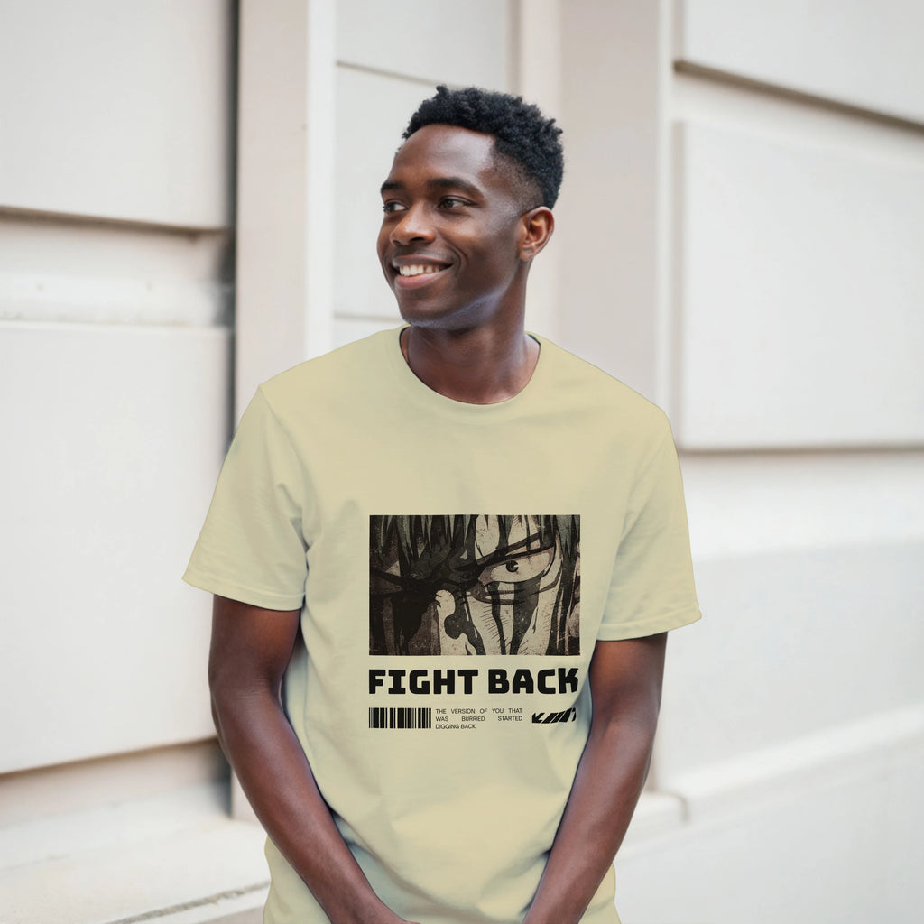 Fight Back - Light: Unisex Crewneck Tee