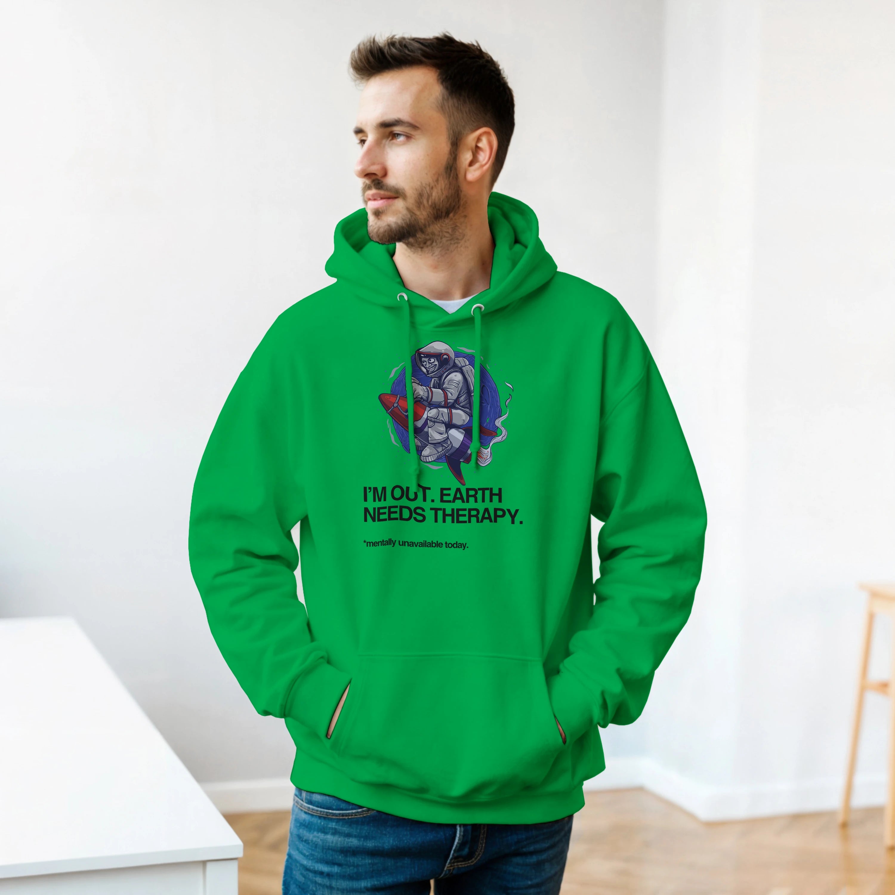 I'm Out: Unisex Pullover Hoodie