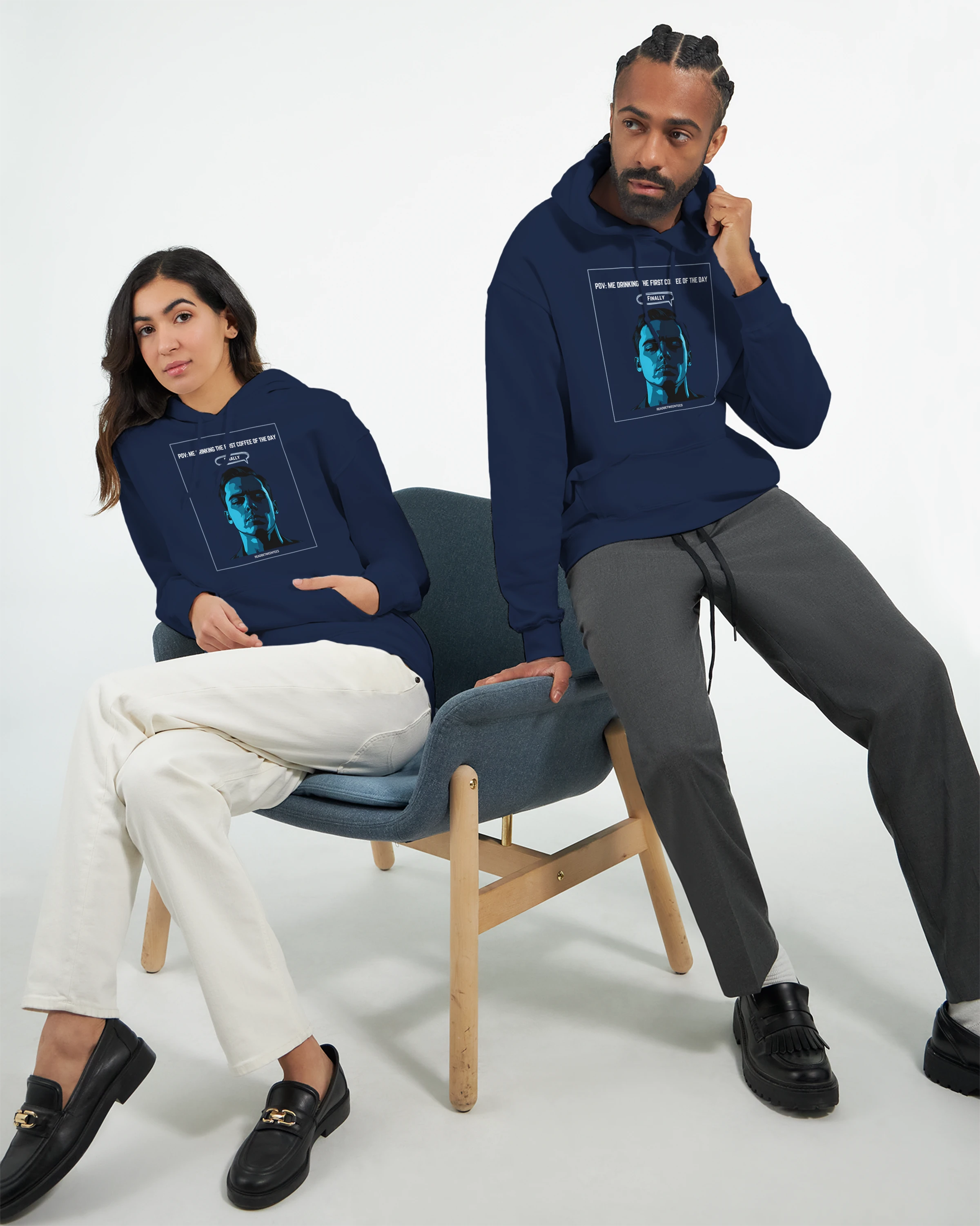Finally Awake: Unisex Pullover Hoodie