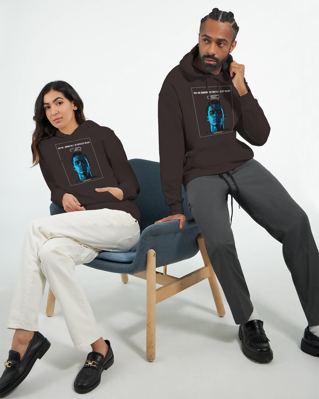 Finally Awake: Unisex Pullover Hoodie