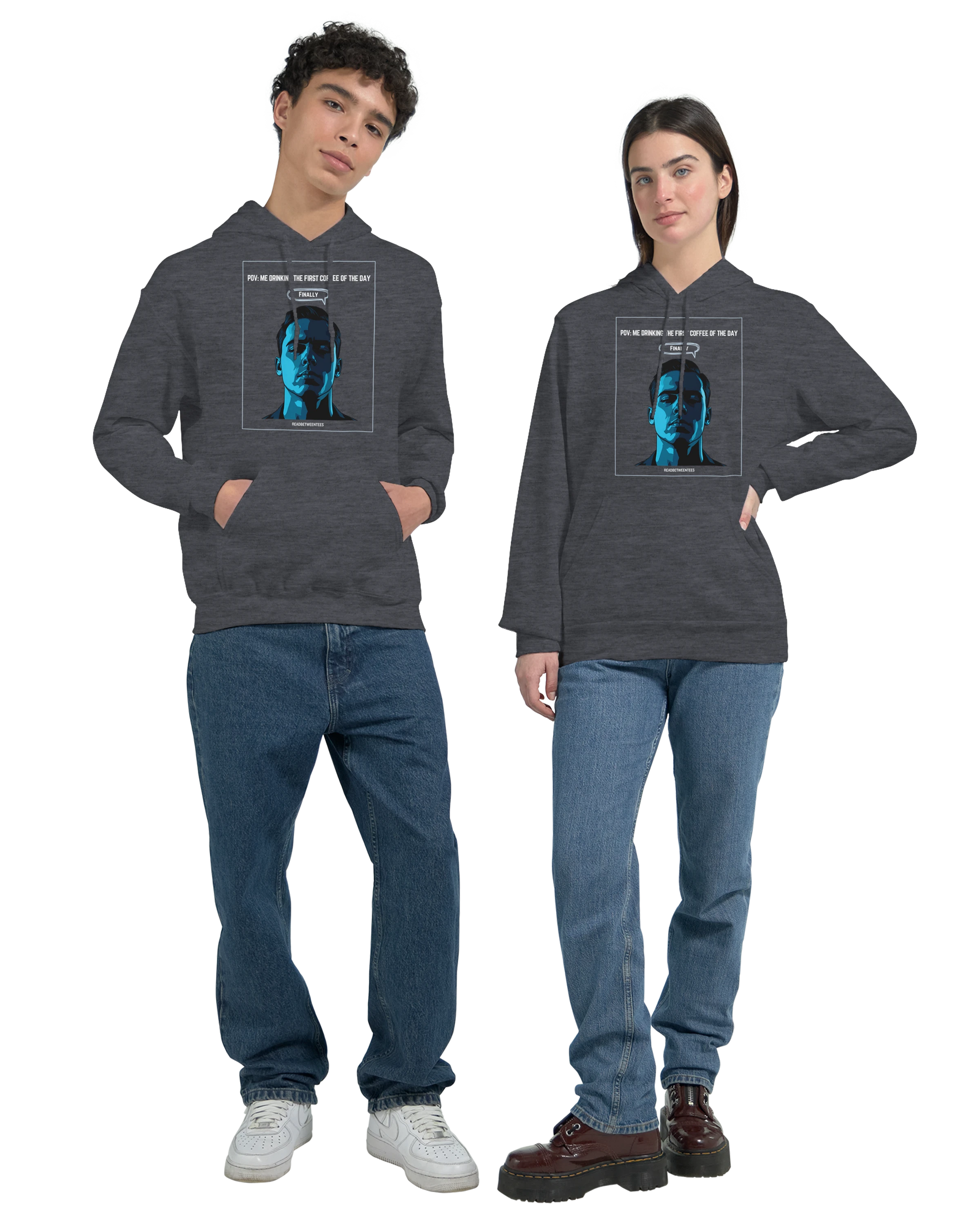 Finally Awake: Unisex Pullover Hoodie
