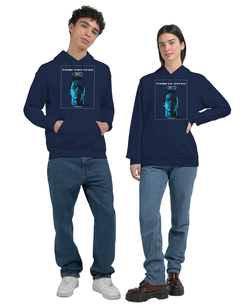 Finally Awake: Unisex Pullover Hoodie