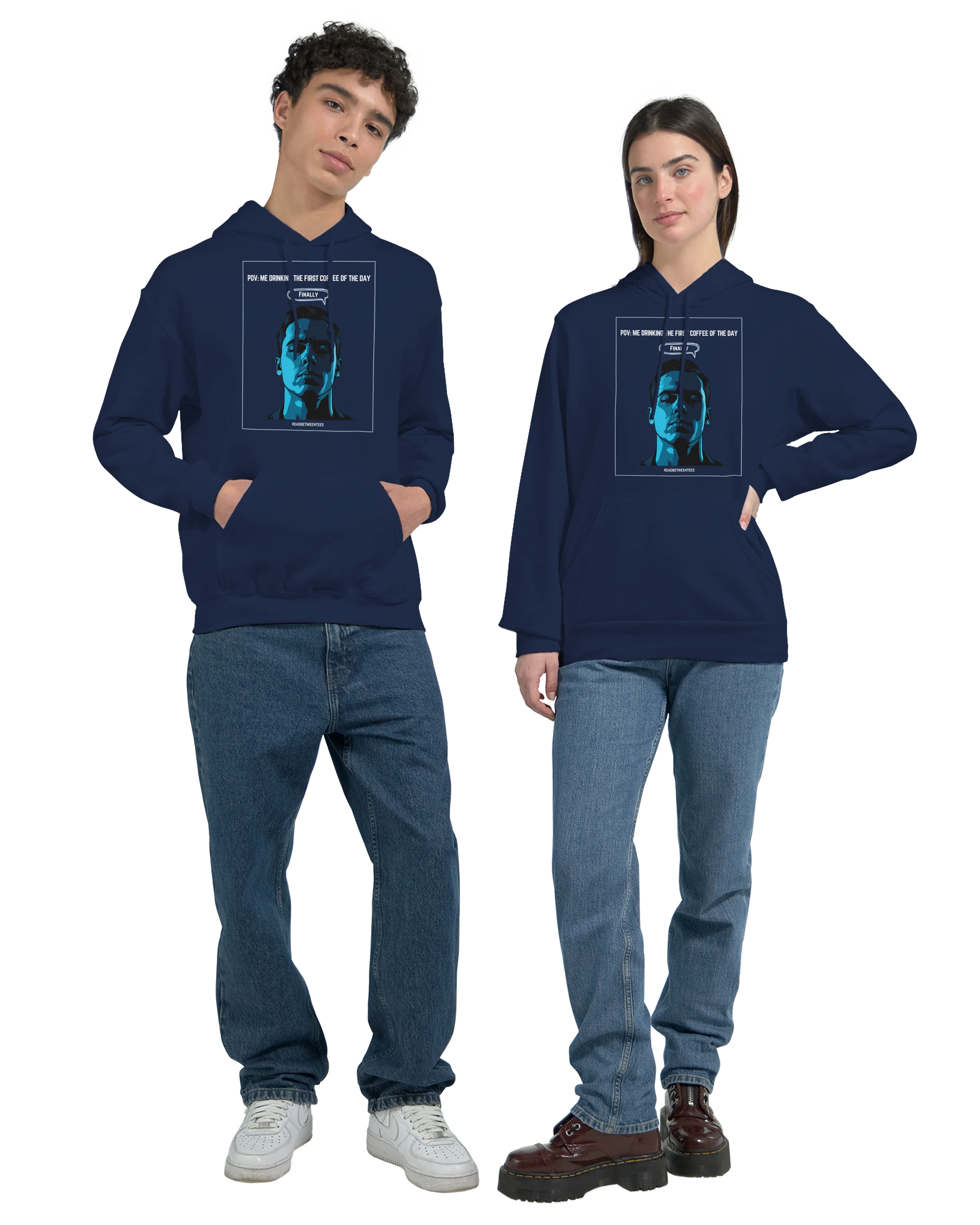 Finally Awake: Unisex Pullover Hoodie