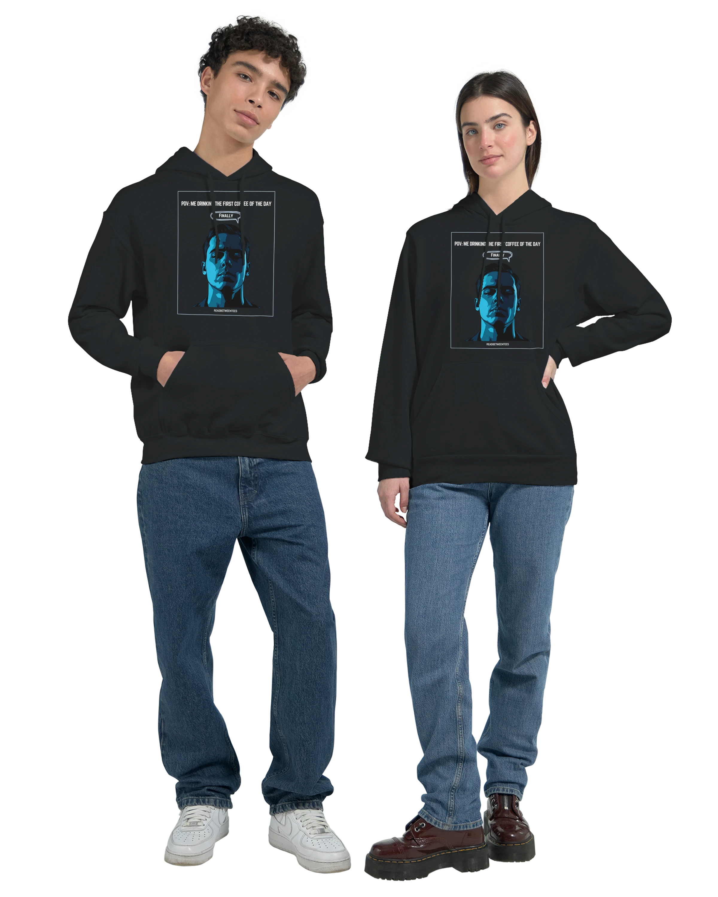 Finally Awake: Unisex Pullover Hoodie
