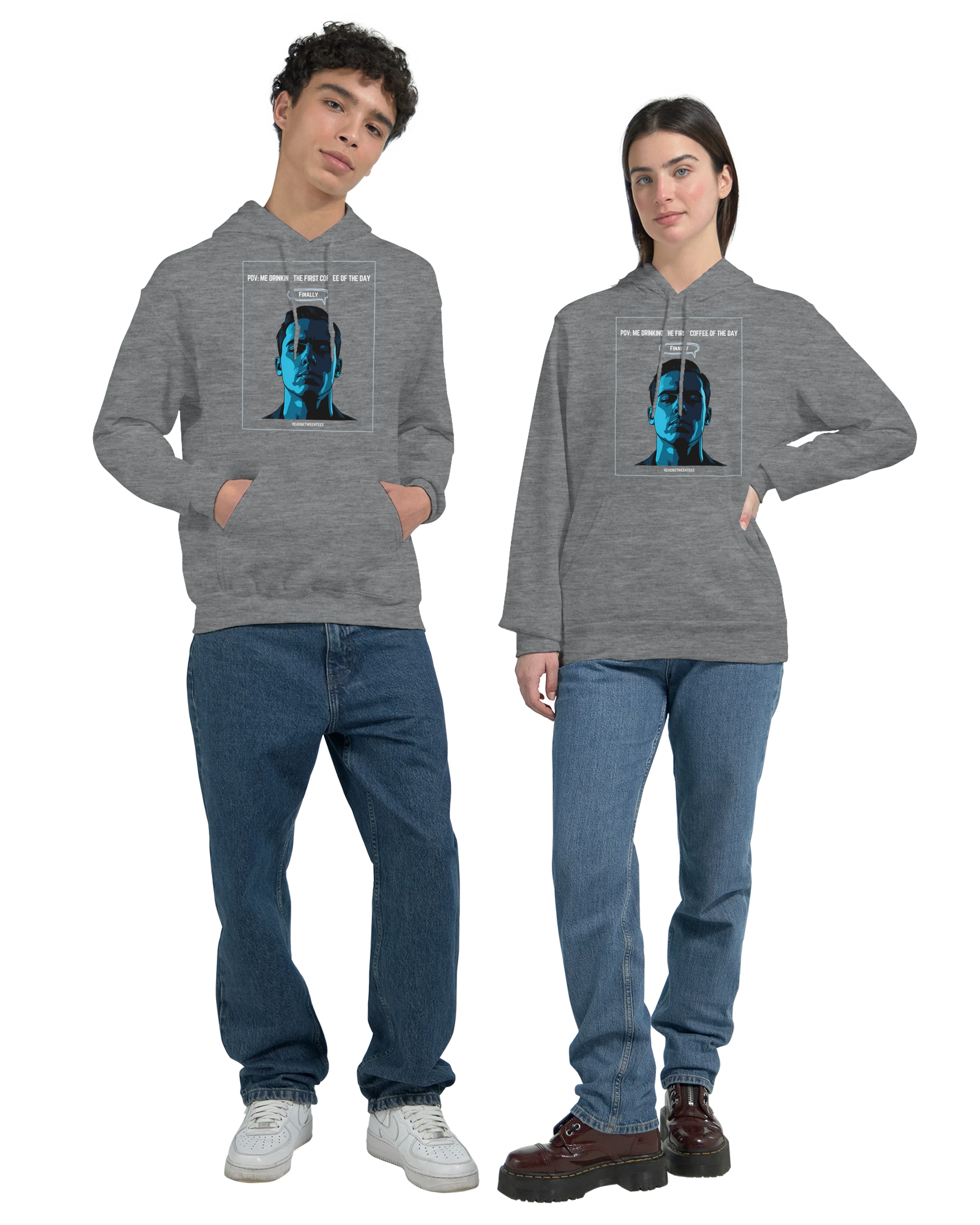 Finally Awake: Unisex Pullover Hoodie
