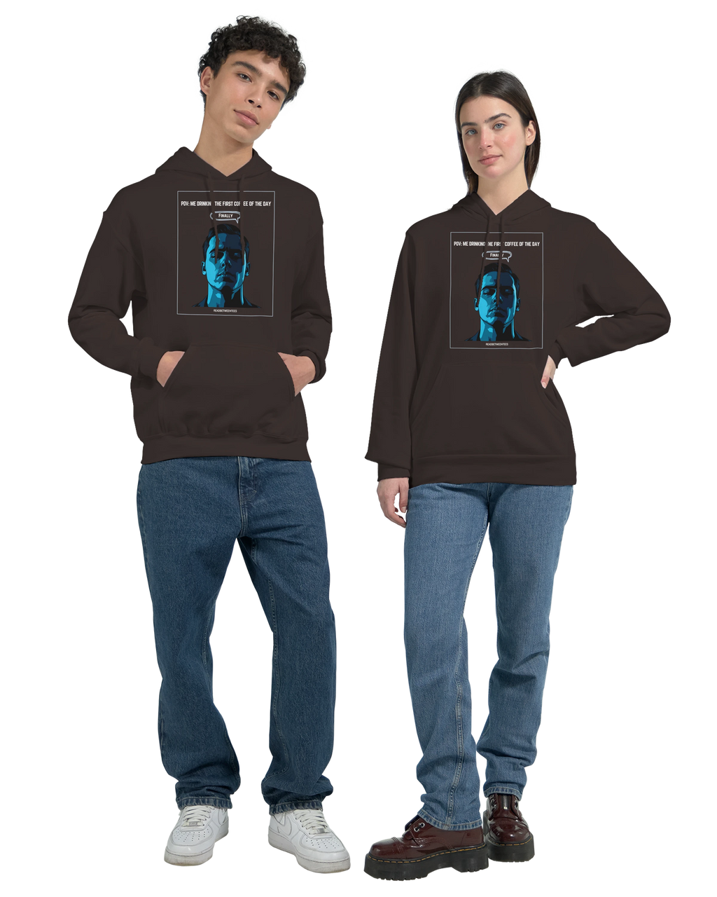 Finally Awake: Unisex Pullover Hoodie