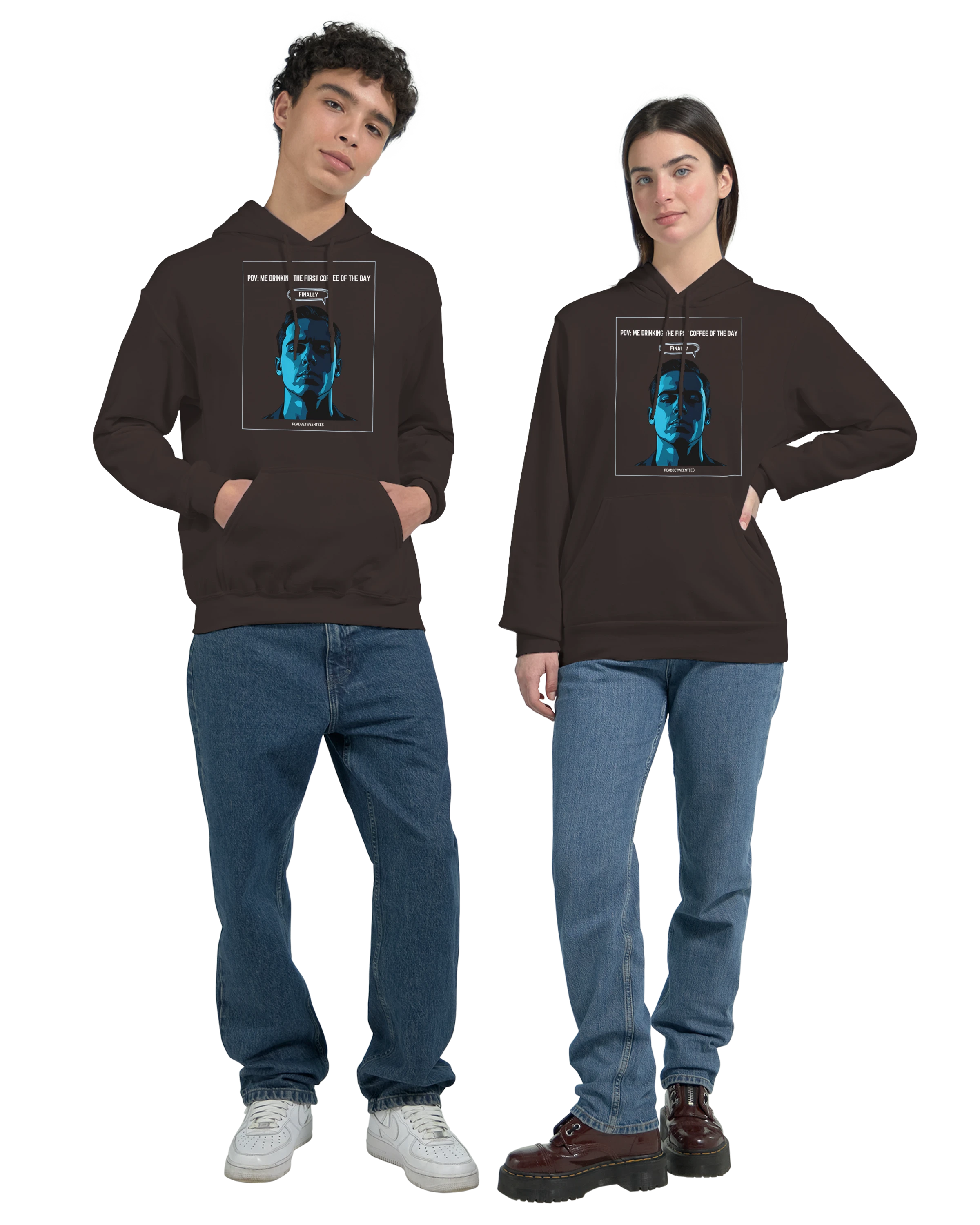 Finally Awake: Unisex Pullover Hoodie