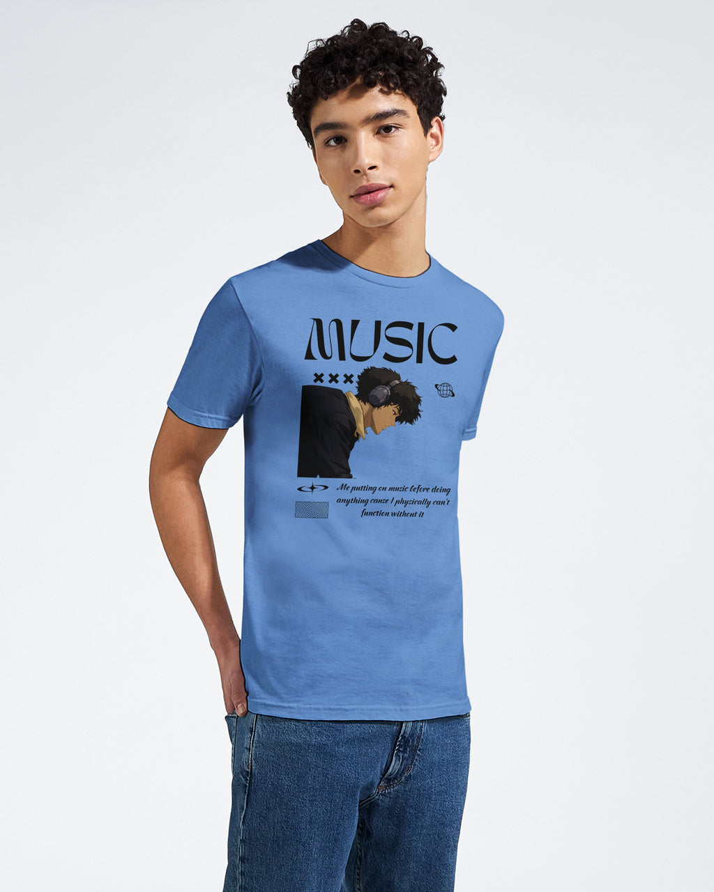 Music Isn’t a Phase : Unisex Crewneck Tee
