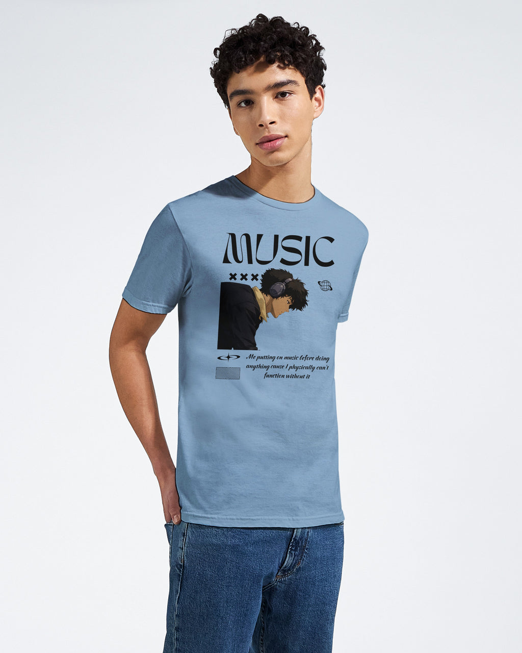 Music Isn’t a Phase : Unisex Crewneck Tee