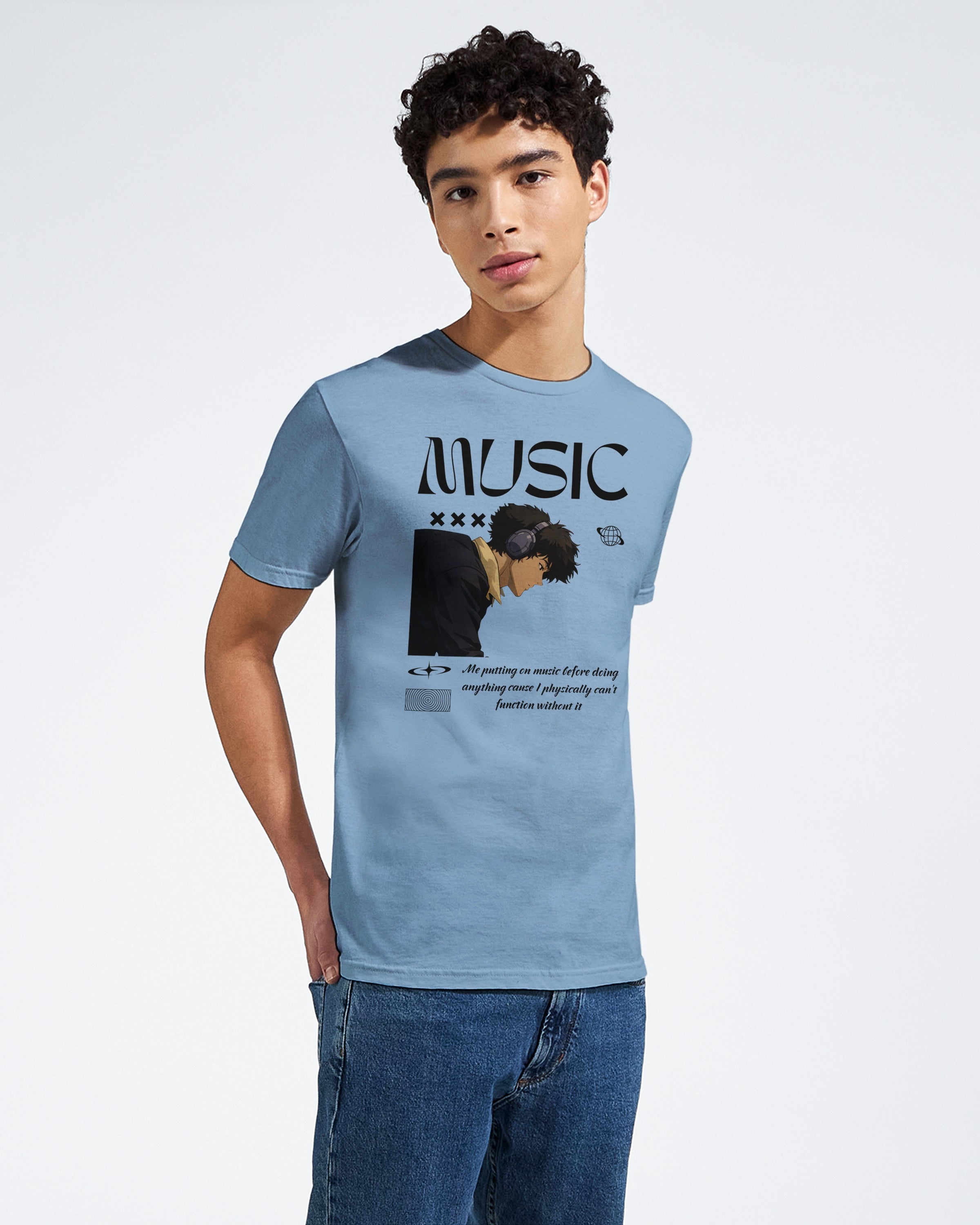 Music Isn’t a Phase : Unisex Crewneck Tee