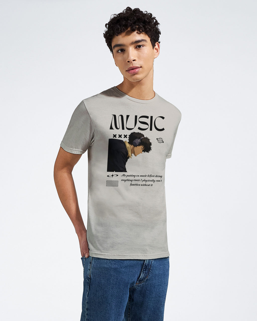 Music Isn’t a Phase : Unisex Crewneck Tee