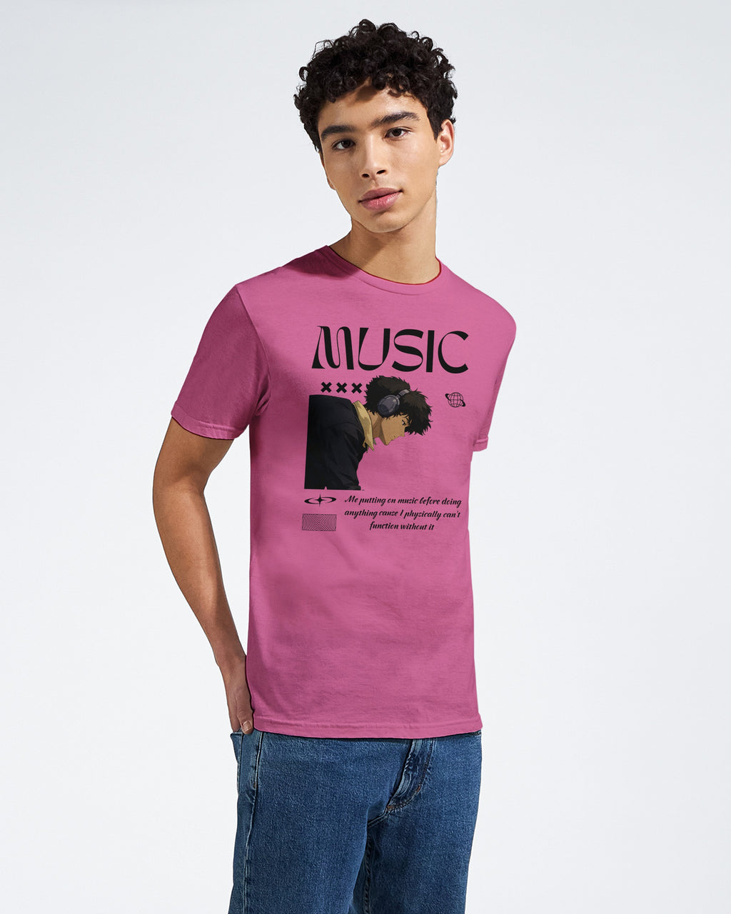 Music Isn’t a Phase : Unisex Crewneck Tee