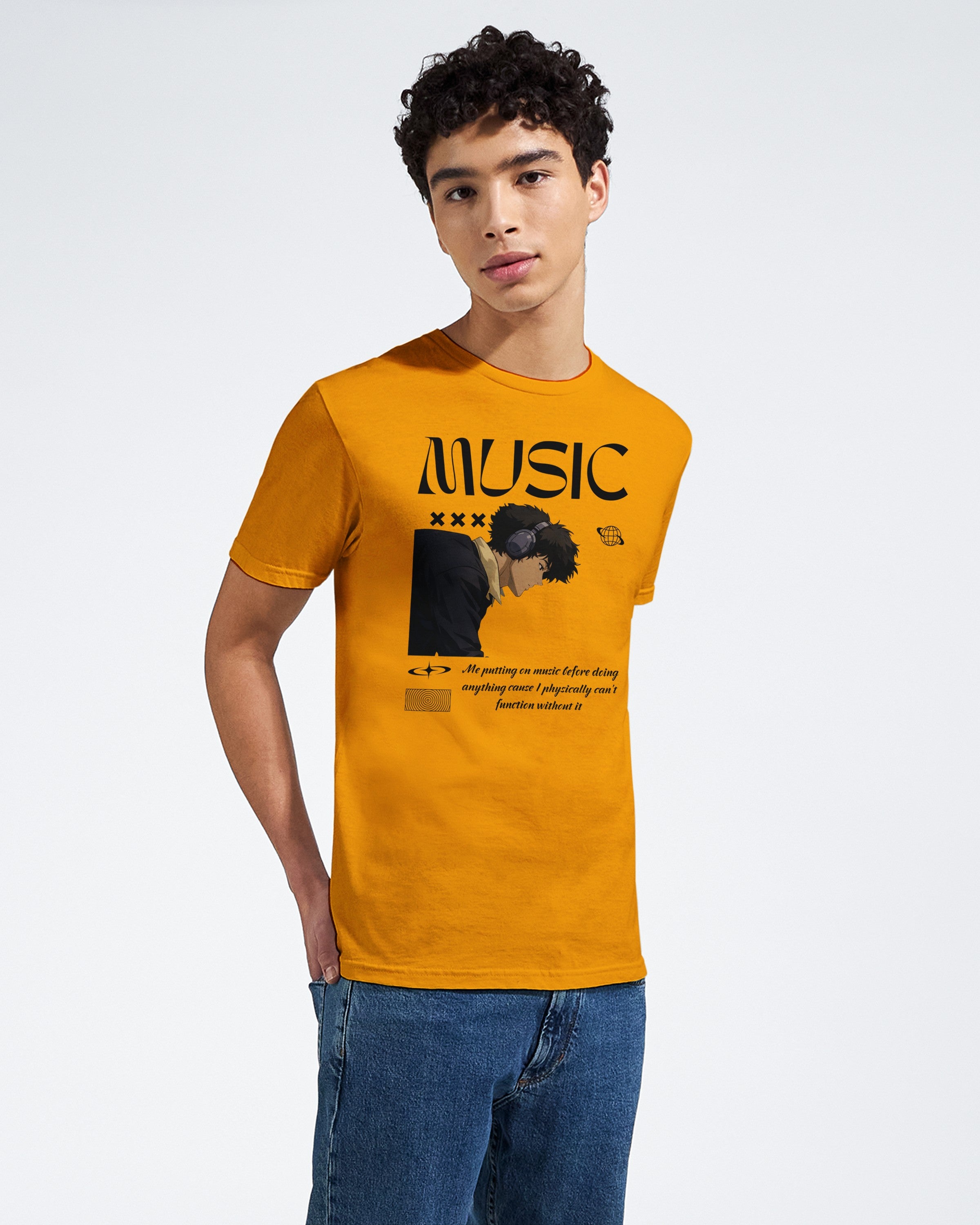 Music Isn’t a Phase : Unisex Crewneck Tee