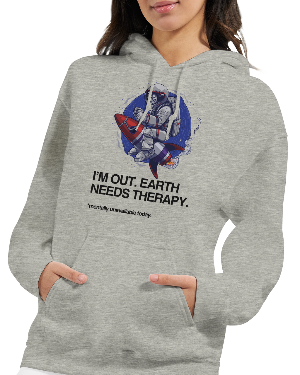I'm Out: Unisex Pullover Hoodie