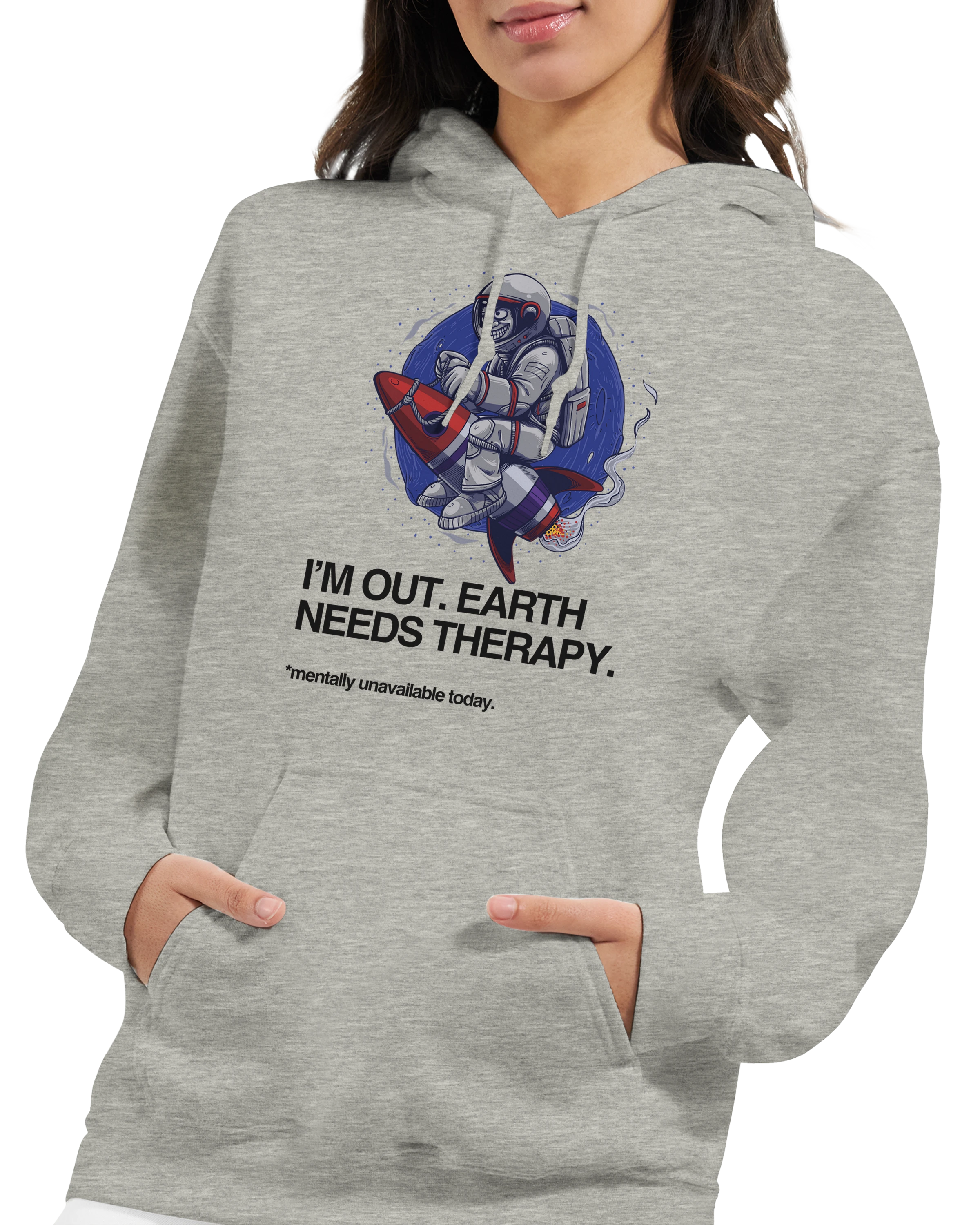 I'm Out: Unisex Pullover Hoodie