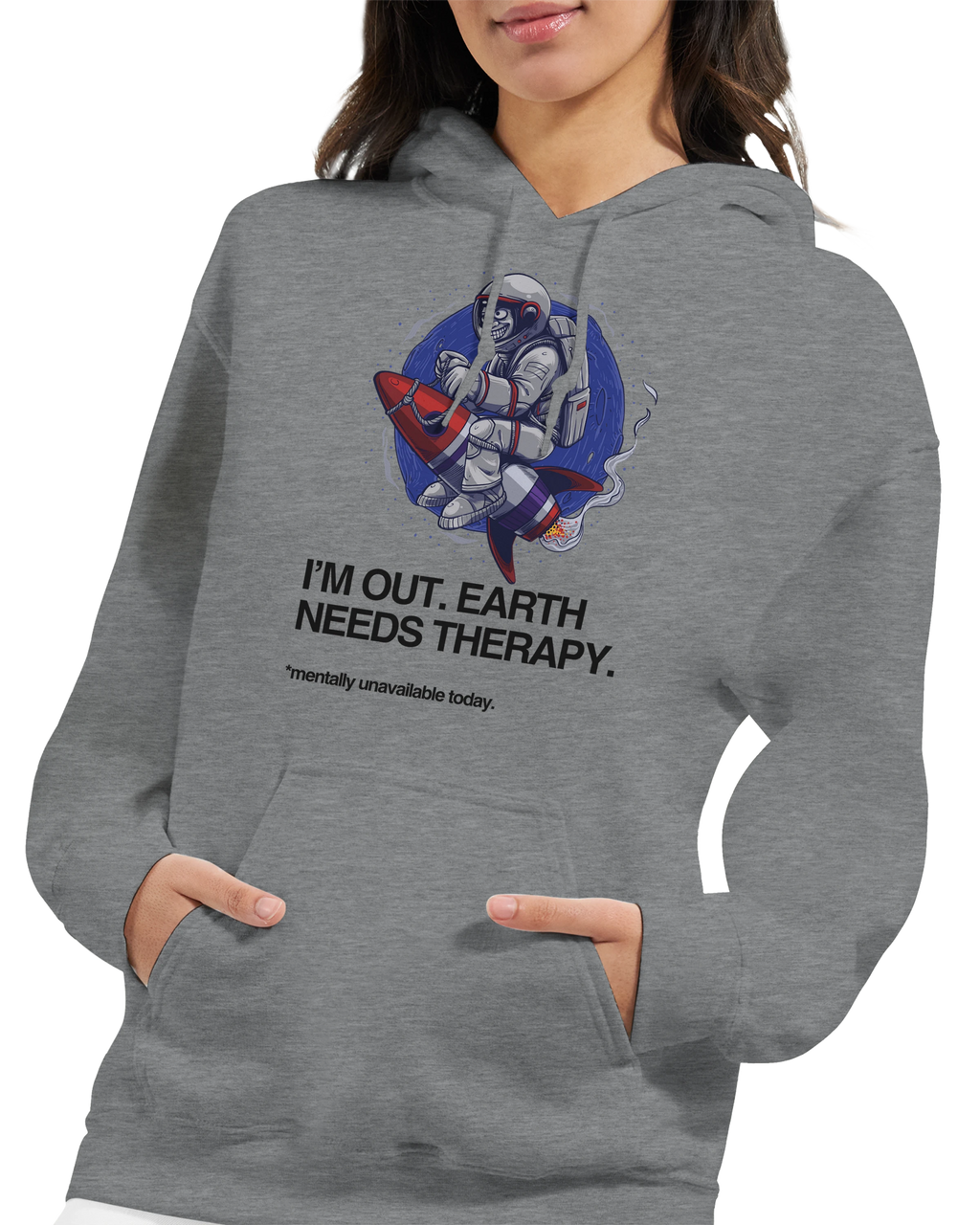 I'm Out: Unisex Pullover Hoodie