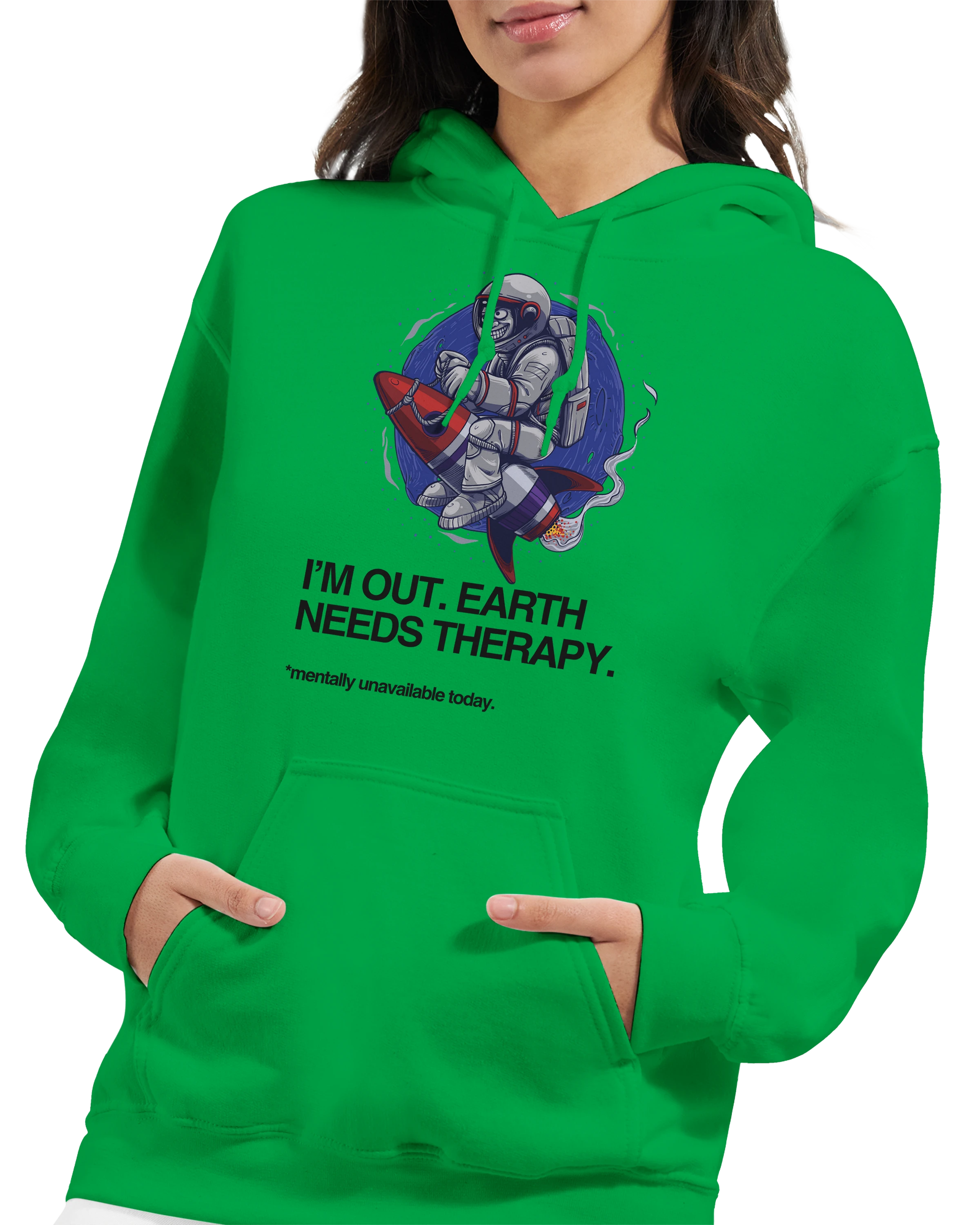 I'm Out: Unisex Pullover Hoodie