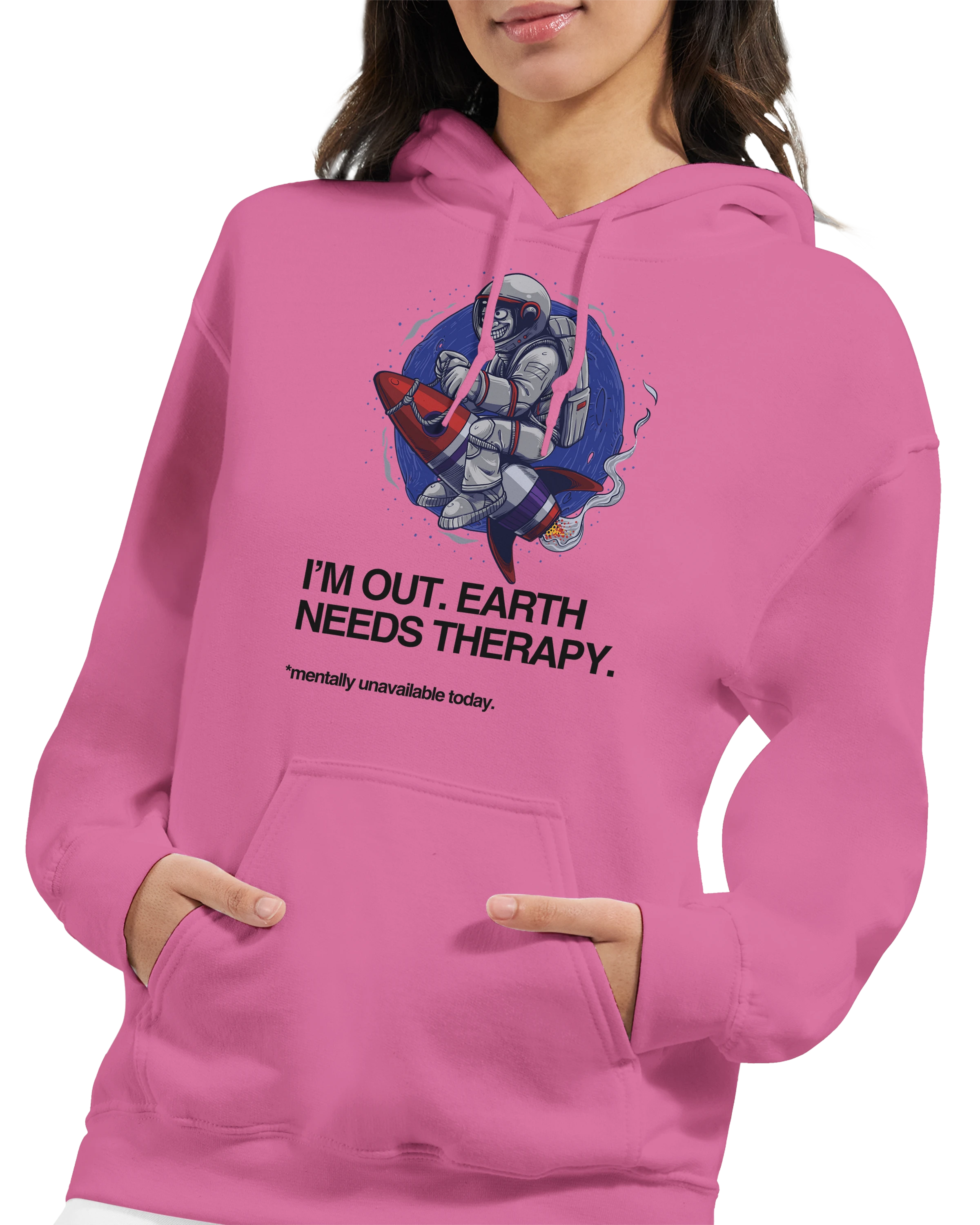 I'm Out: Unisex Pullover Hoodie