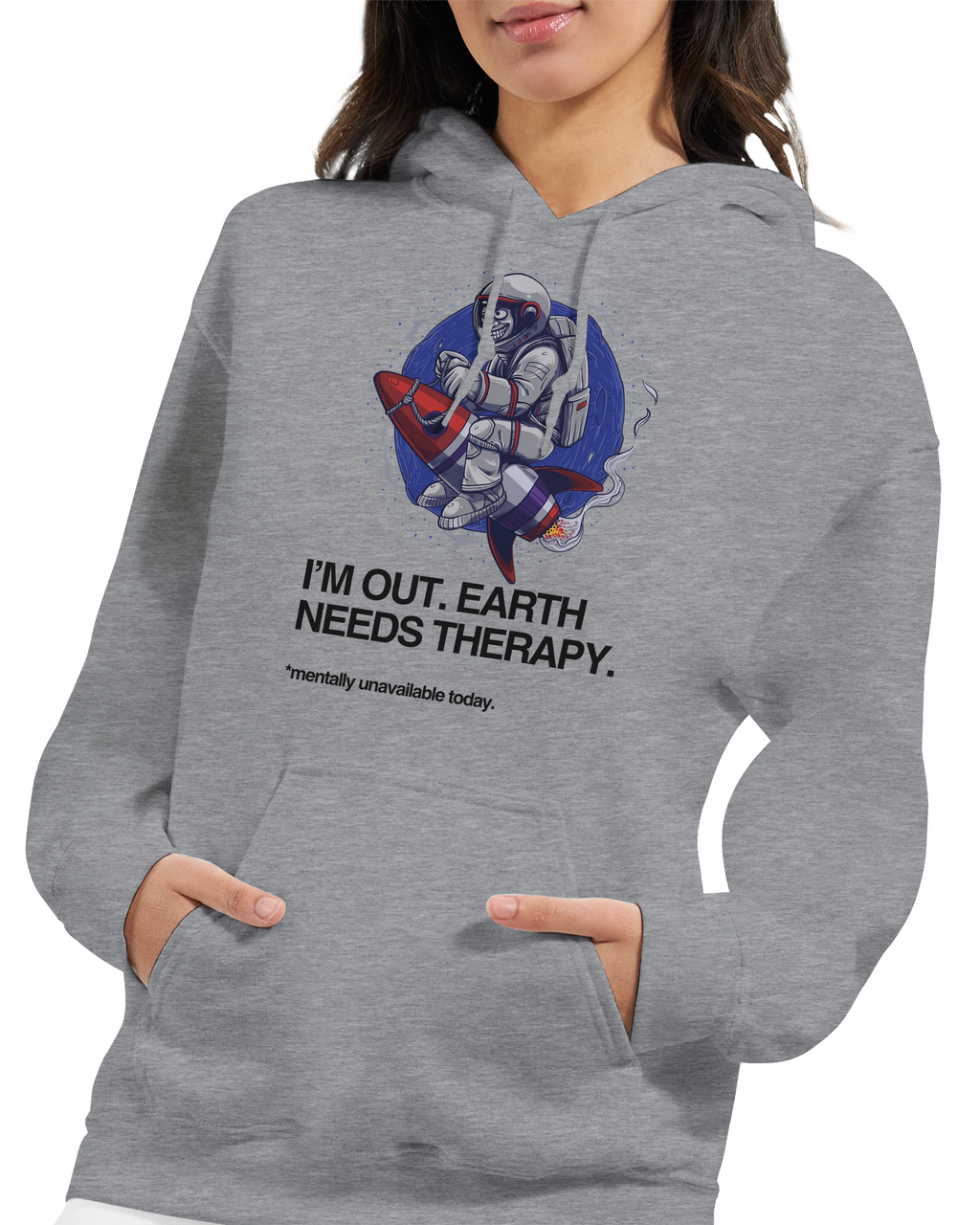 I'm Out: Unisex Pullover Hoodie