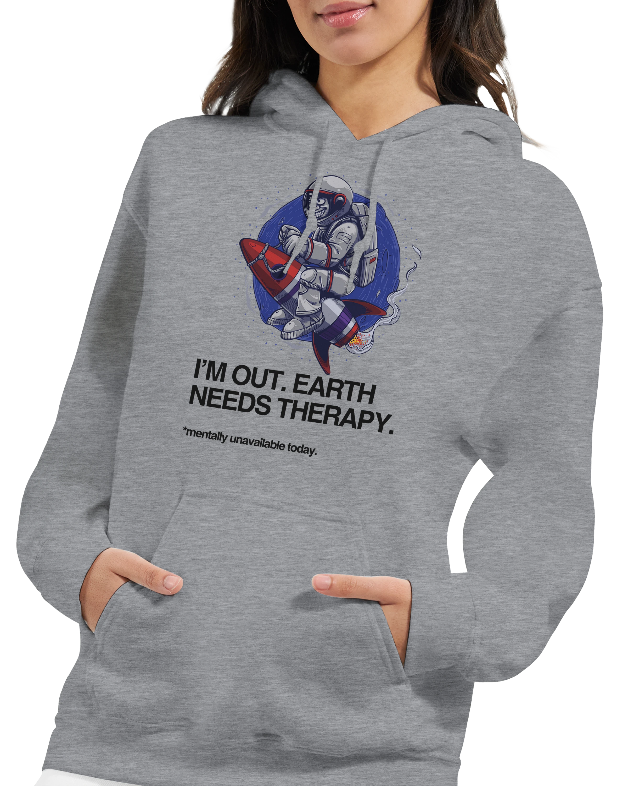 I'm Out: Unisex Pullover Hoodie