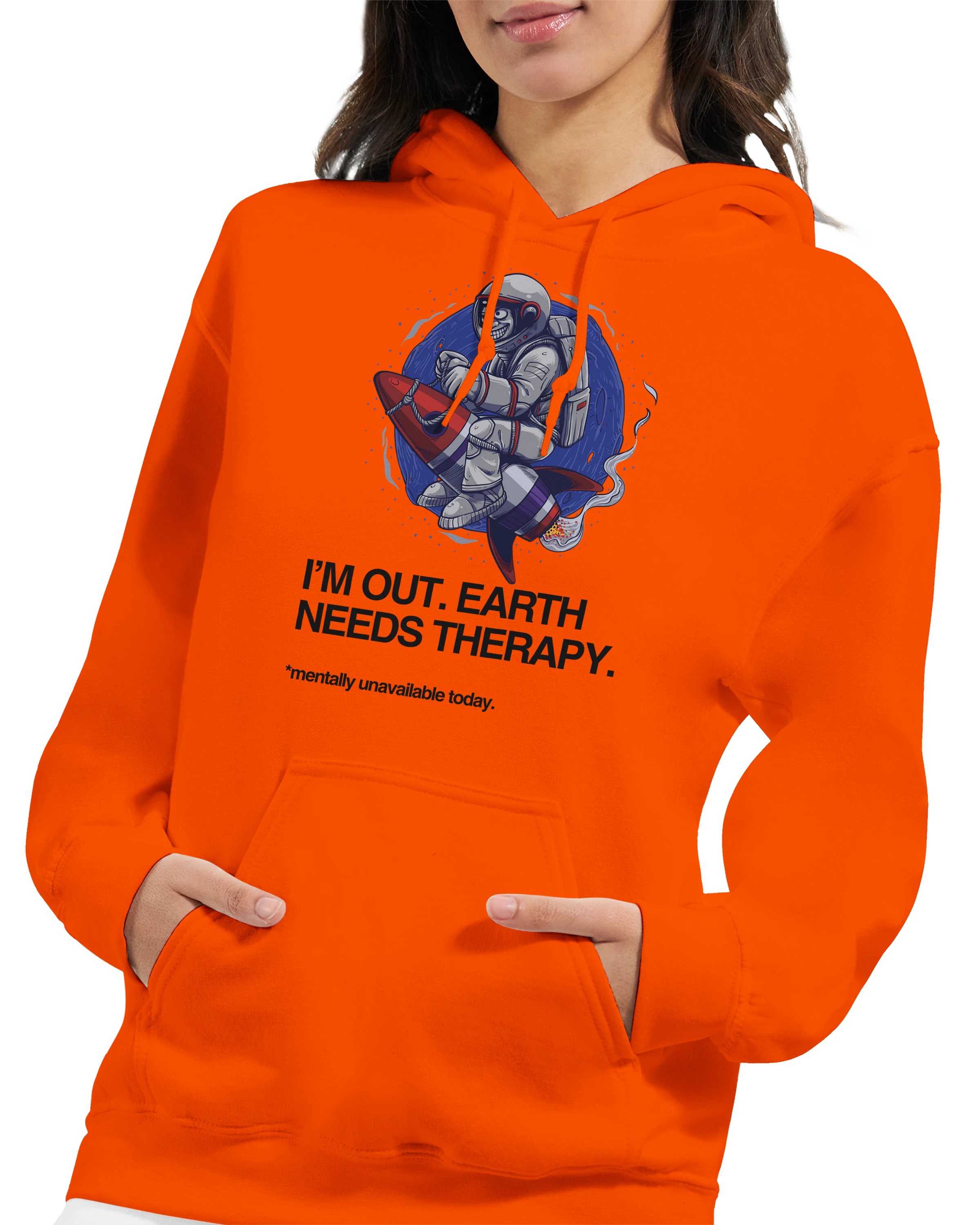 I'm Out: Unisex Pullover Hoodie