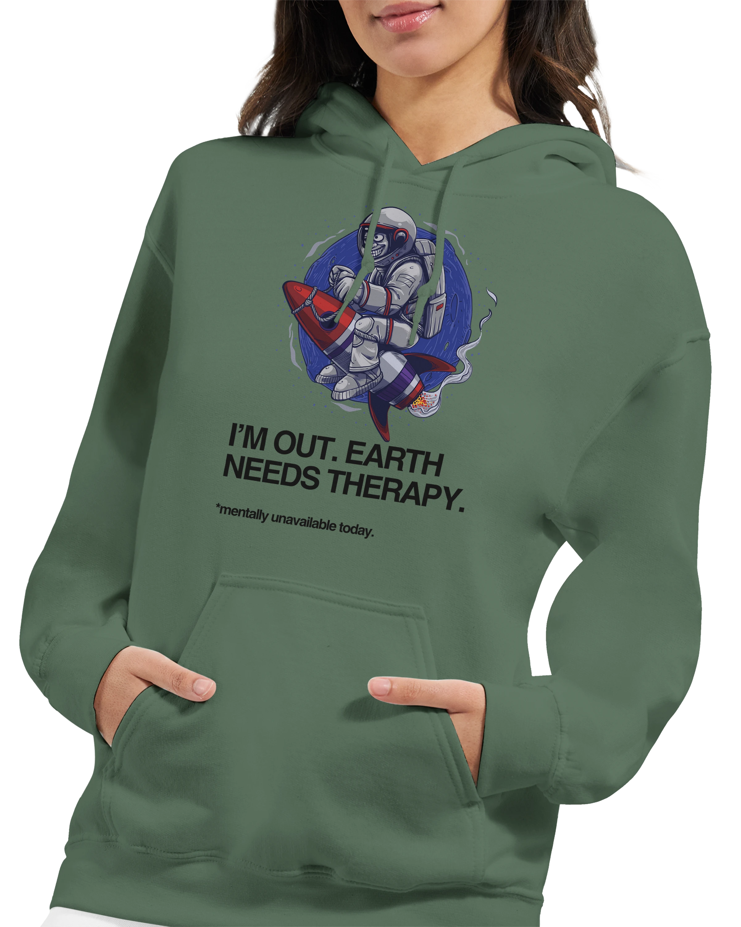 I'm Out: Unisex Pullover Hoodie