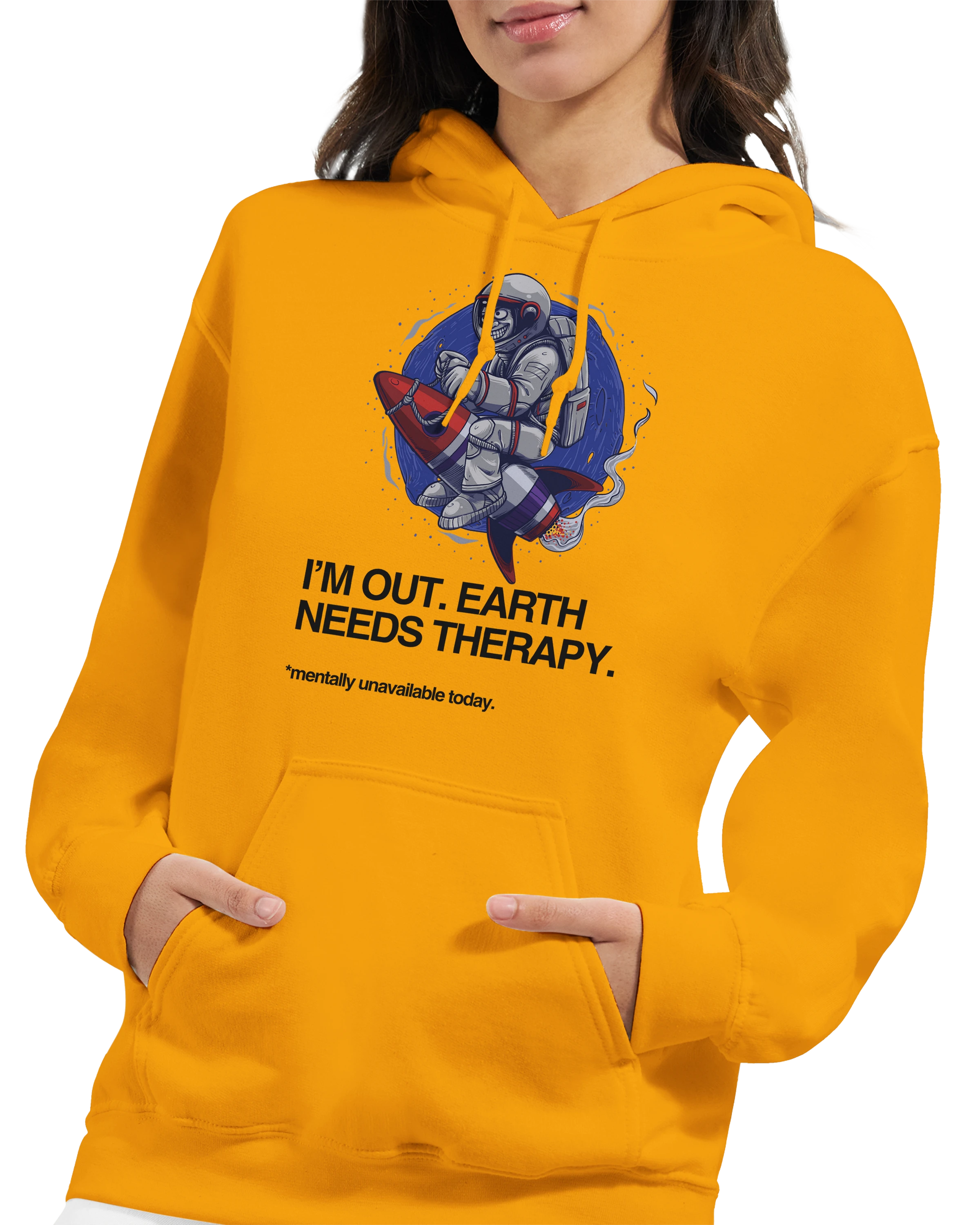 I'm Out: Unisex Pullover Hoodie