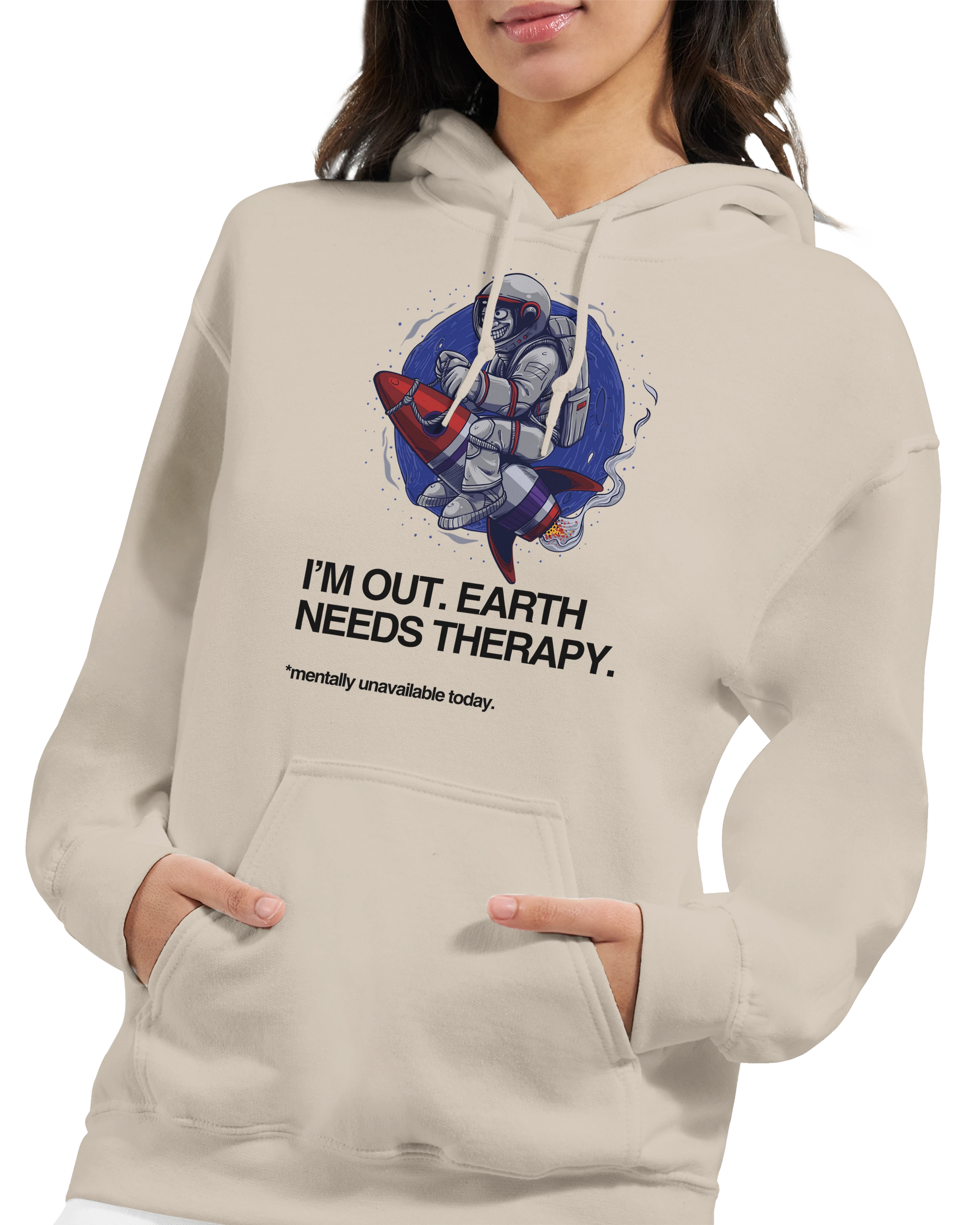 I'm Out: Unisex Pullover Hoodie