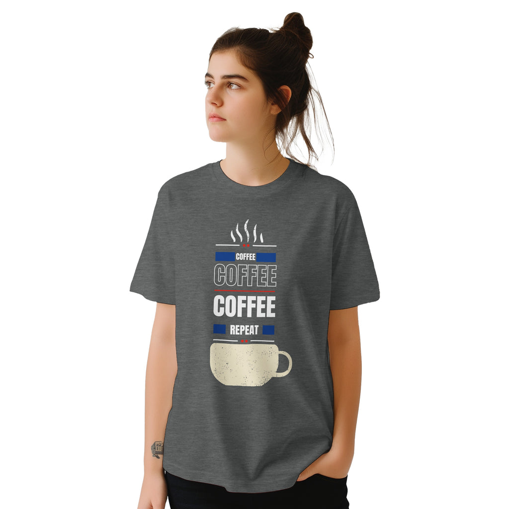 Fueled by Coffee: Unisex Crewneck Tee