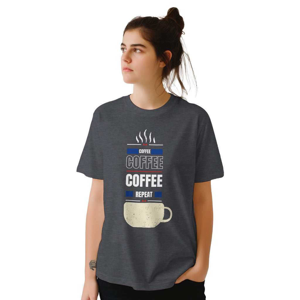 Fueled by Coffee: Unisex Crewneck Tee