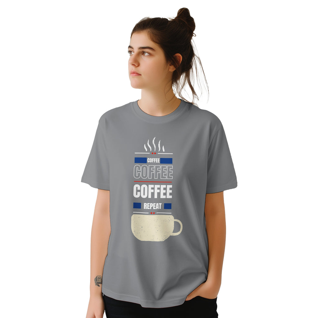Fueled by Coffee: Unisex Crewneck Tee
