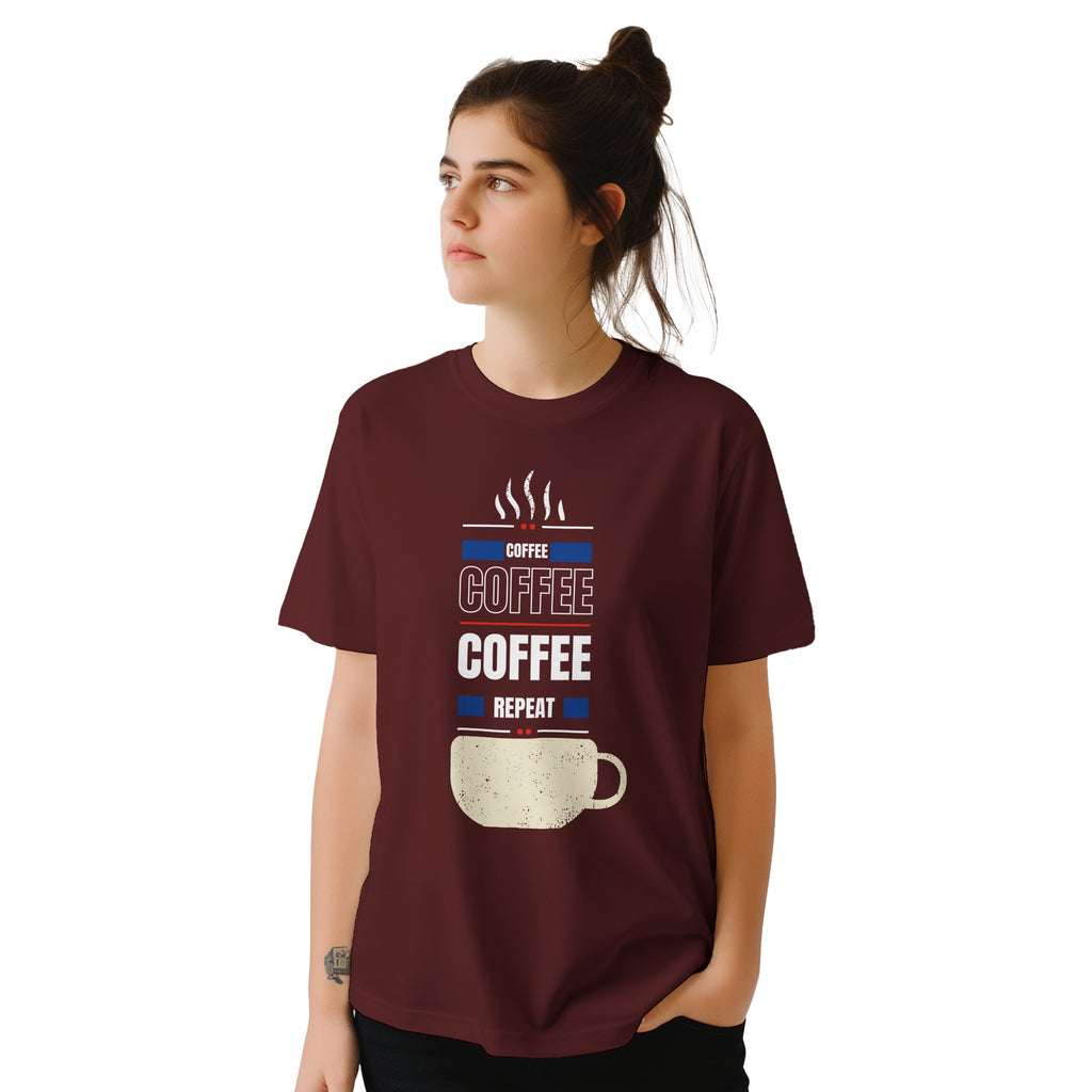 Fueled by Coffee: Unisex Crewneck Tee