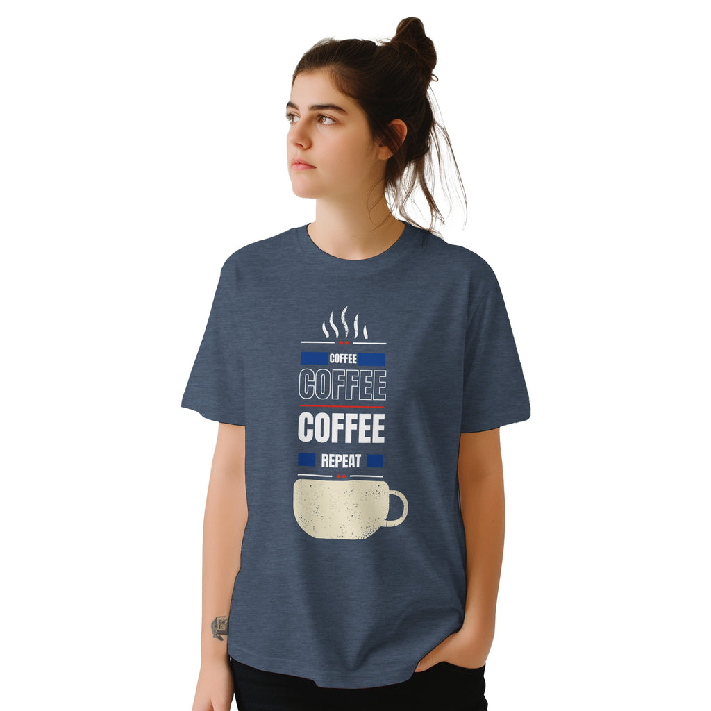 Fueled by Coffee: Unisex Crewneck Tee