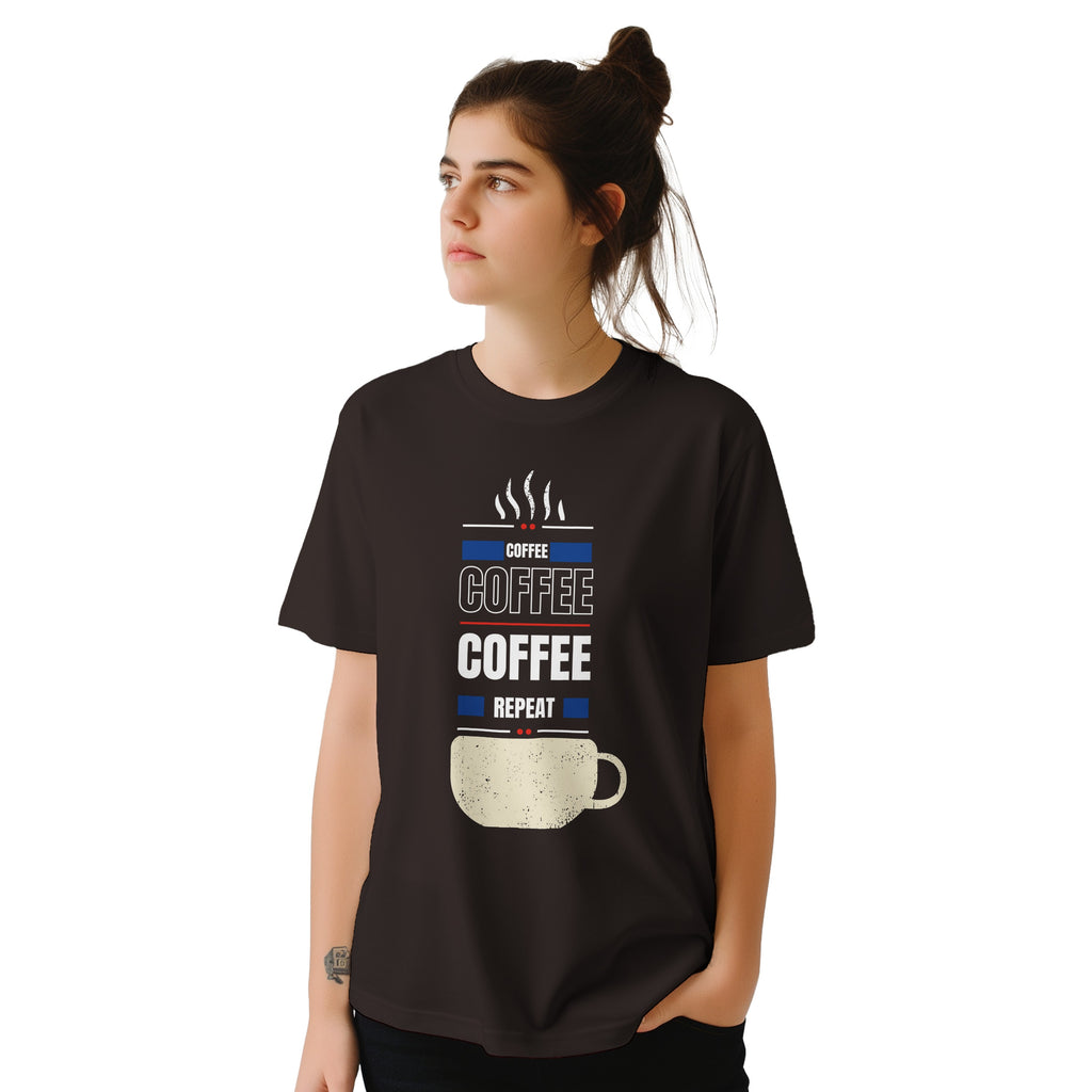 Fueled by Coffee: Unisex Crewneck Tee