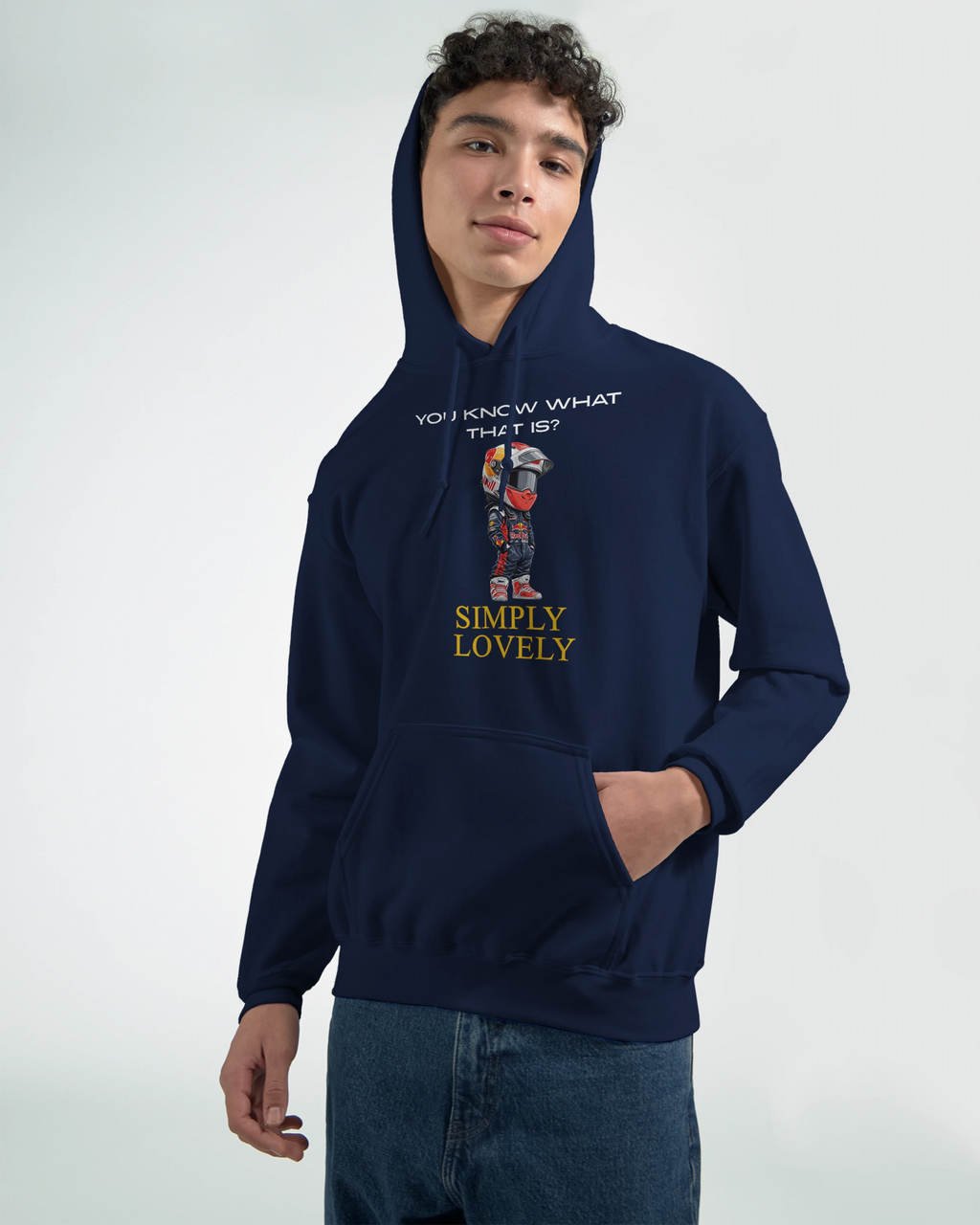 Simply Lovely: Unisex Pullover Hoodie