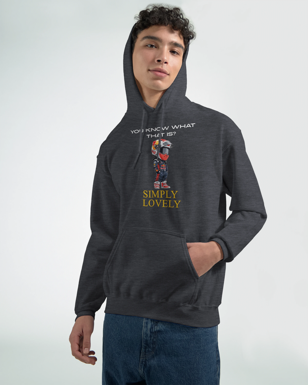 Simply Lovely: Unisex Pullover Hoodie