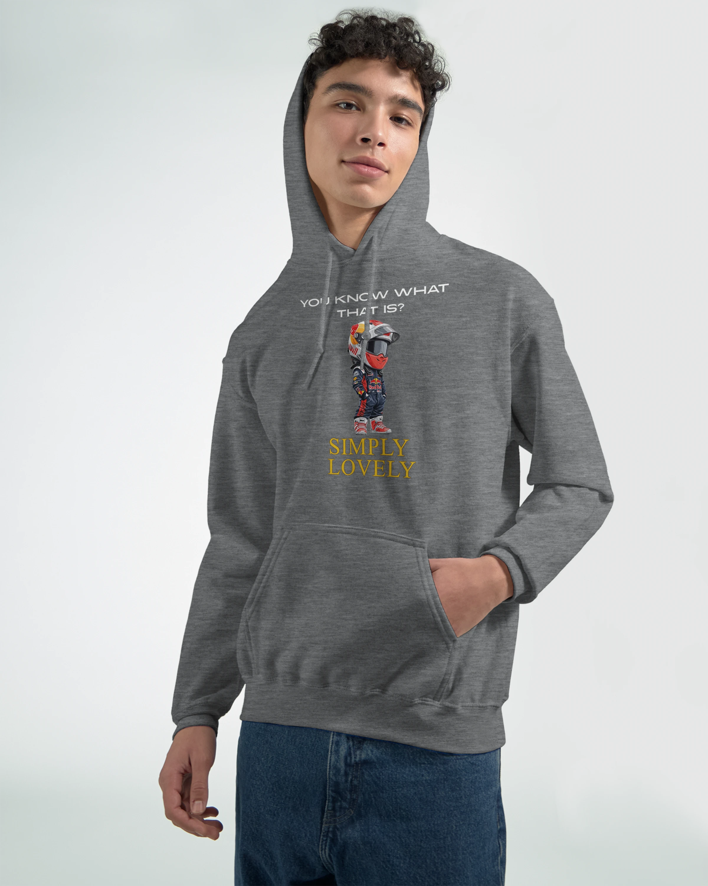 Simply Lovely: Unisex Pullover Hoodie