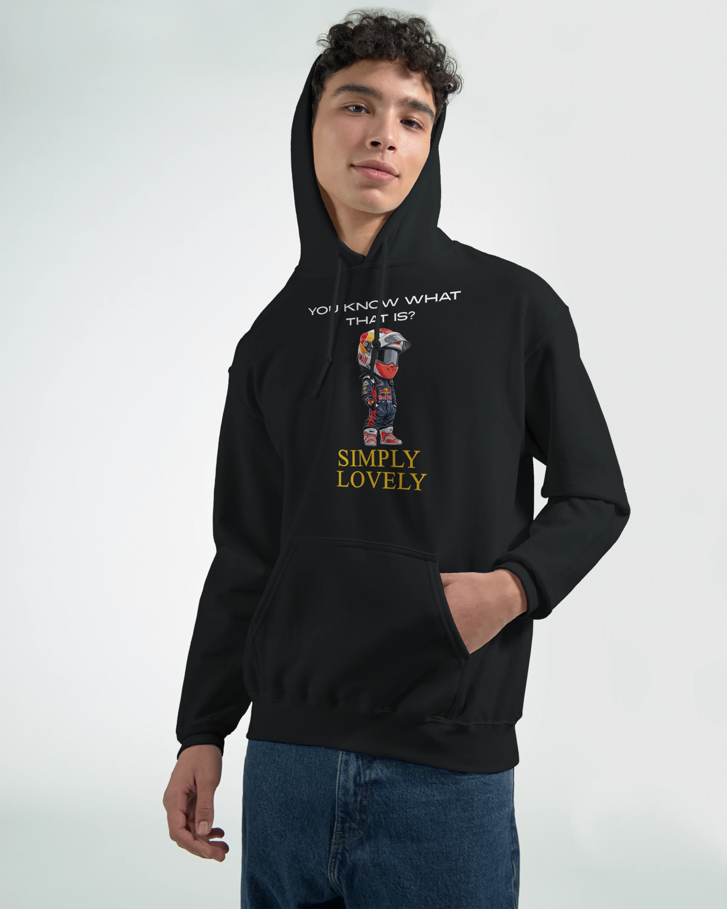 Simply Lovely: Unisex Pullover Hoodie