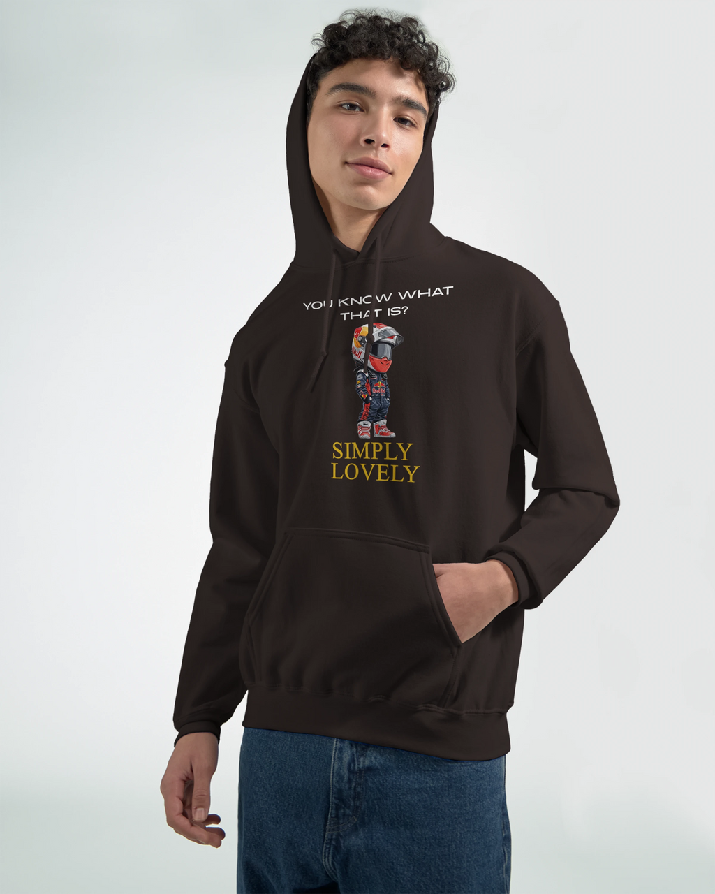 Simply Lovely: Unisex Pullover Hoodie