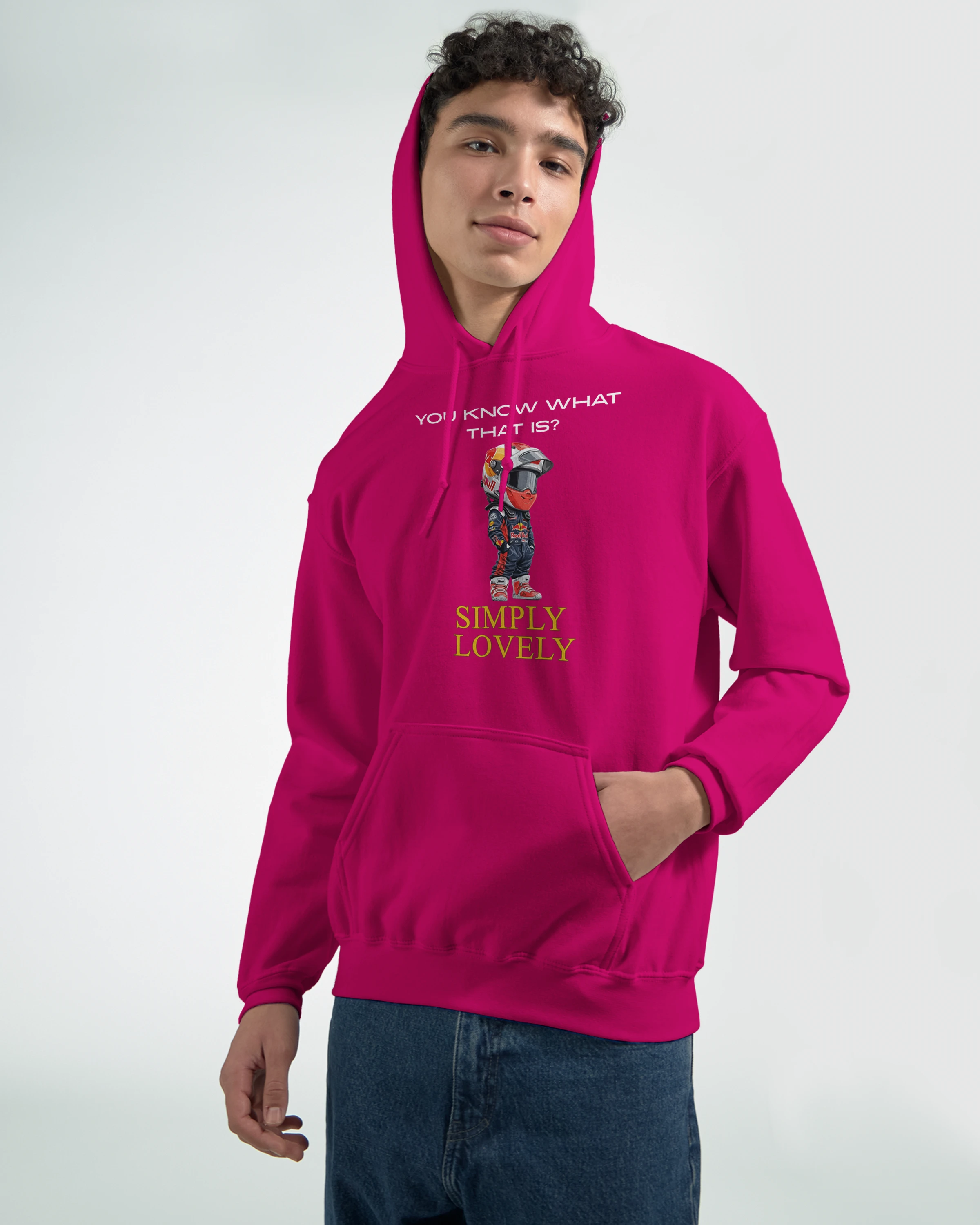 Simply Lovely: Unisex Pullover Hoodie